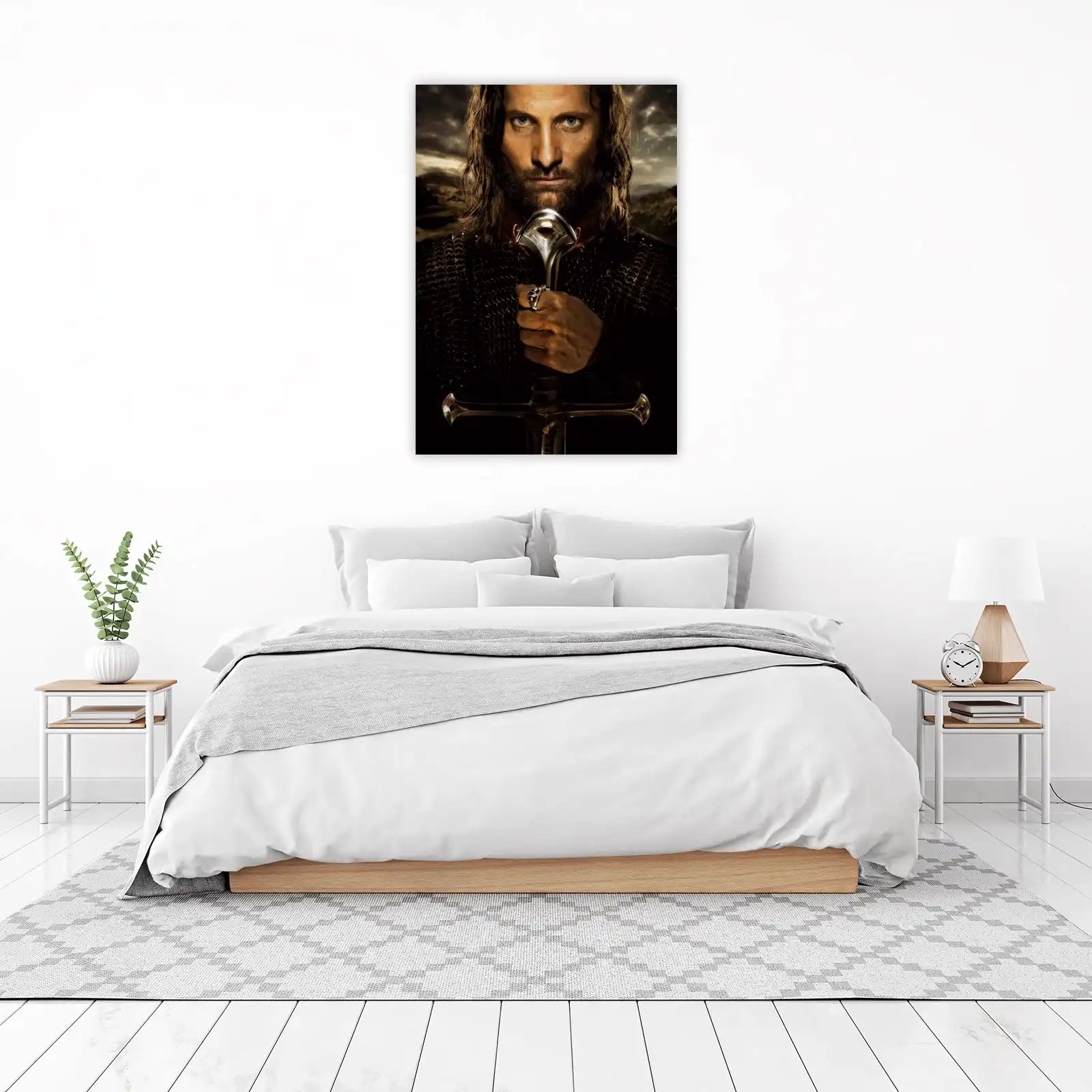 Epic Aragorn Warrior Wall Art