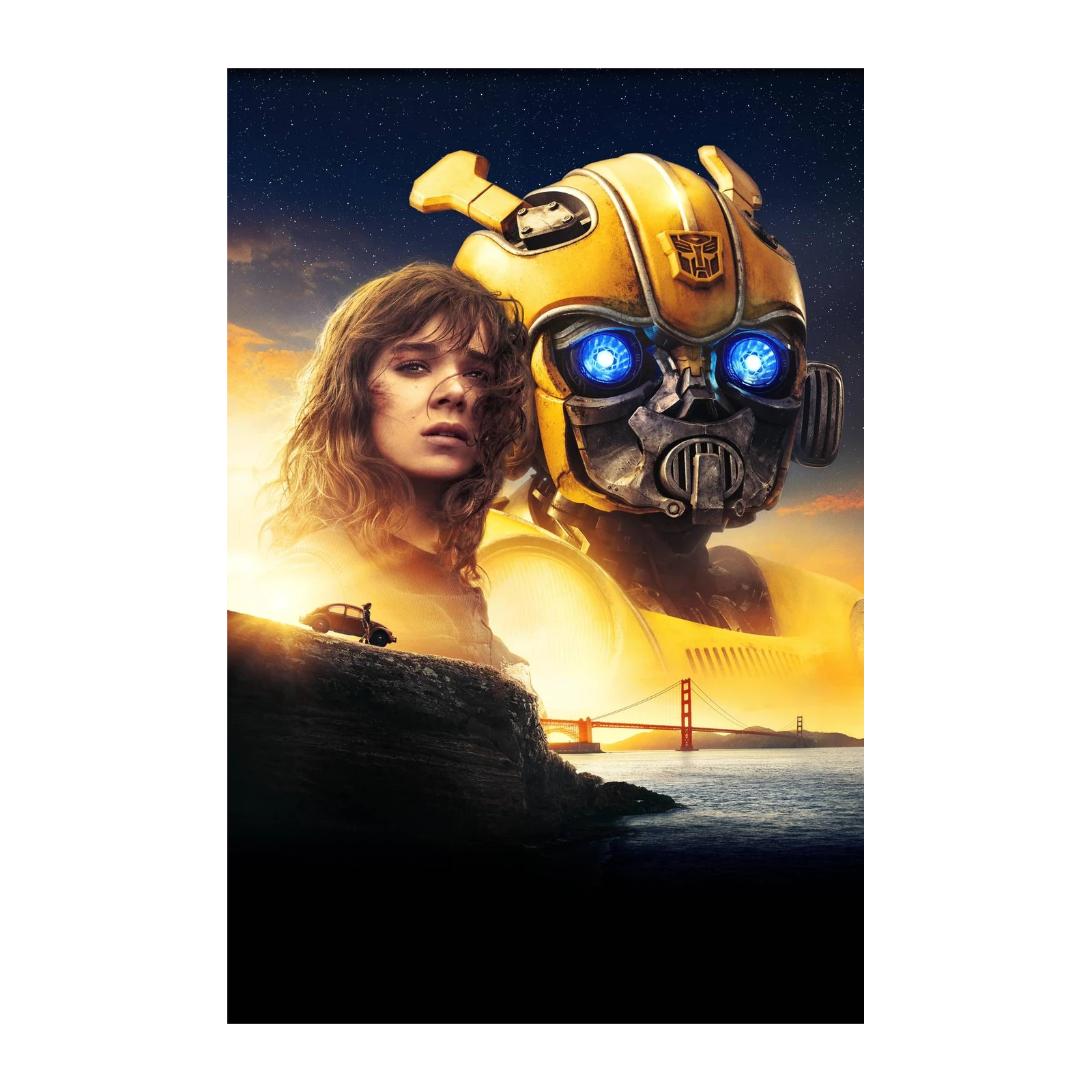 Bumblebee & Hailee Steinfeld Movie Wall Art