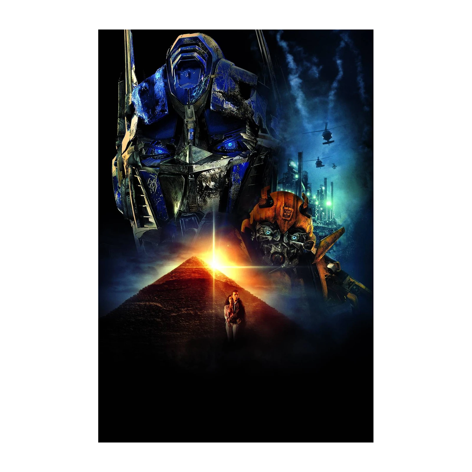 Epic Transformers Optimus Prime Pyramid Wall Art