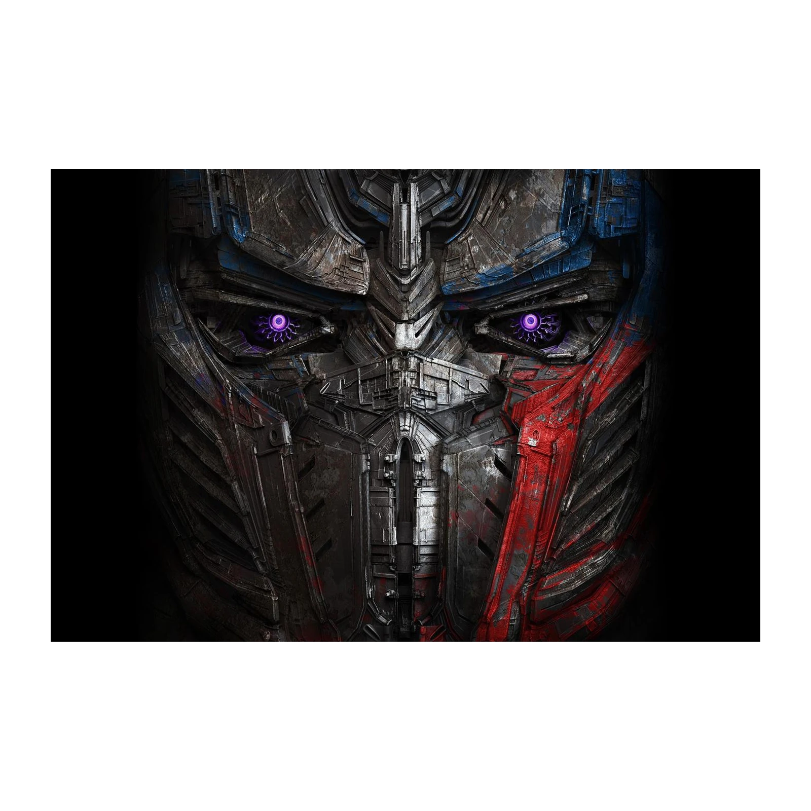 Optimus Prime Robot Face Art Wall Art