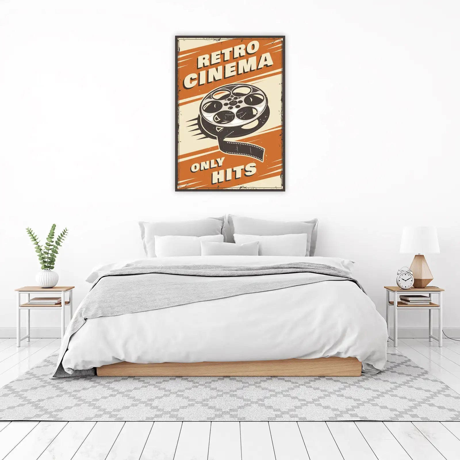 Retro Cinema Reel Wall Art