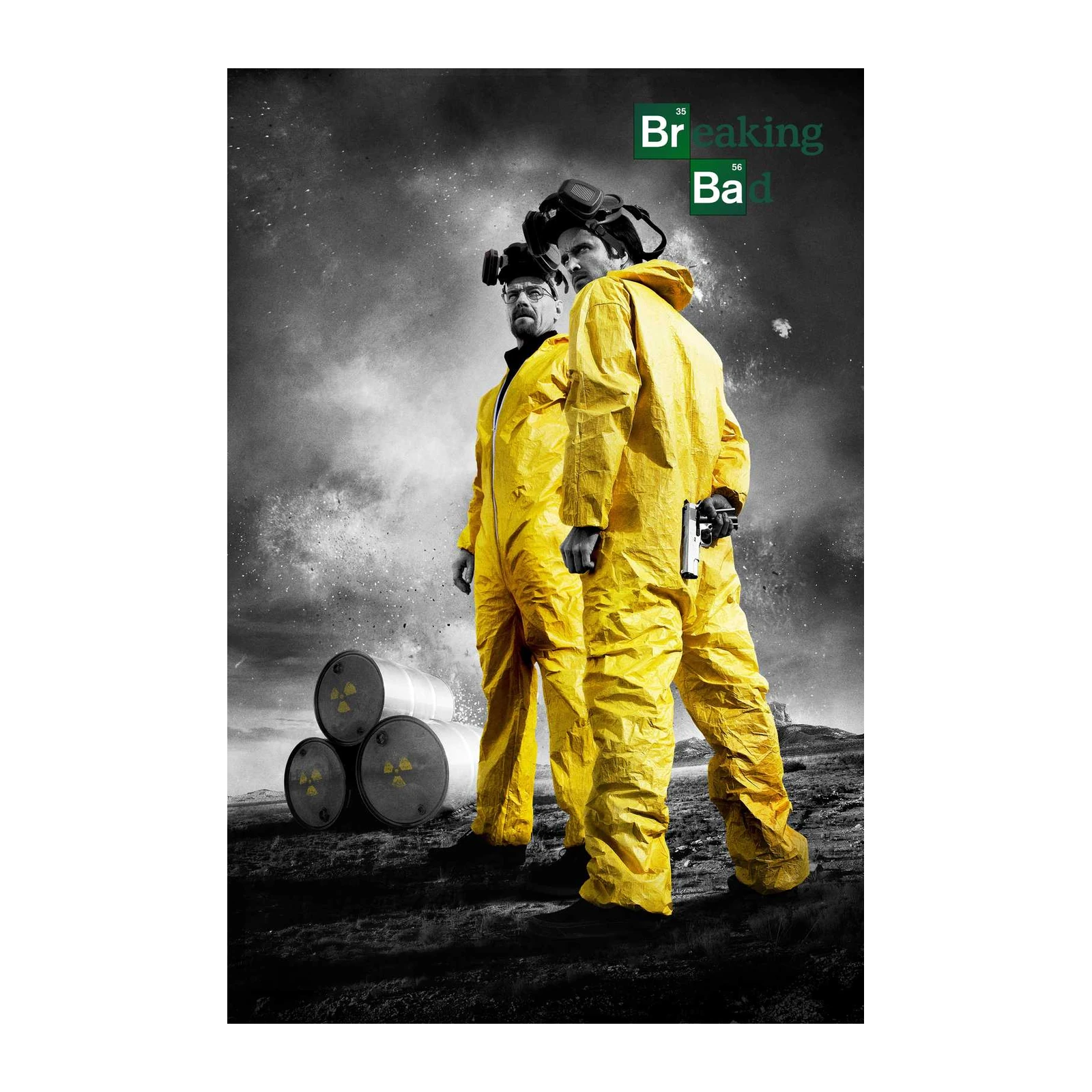 Breaking Bad Iconic Yellow Suits Wall Art