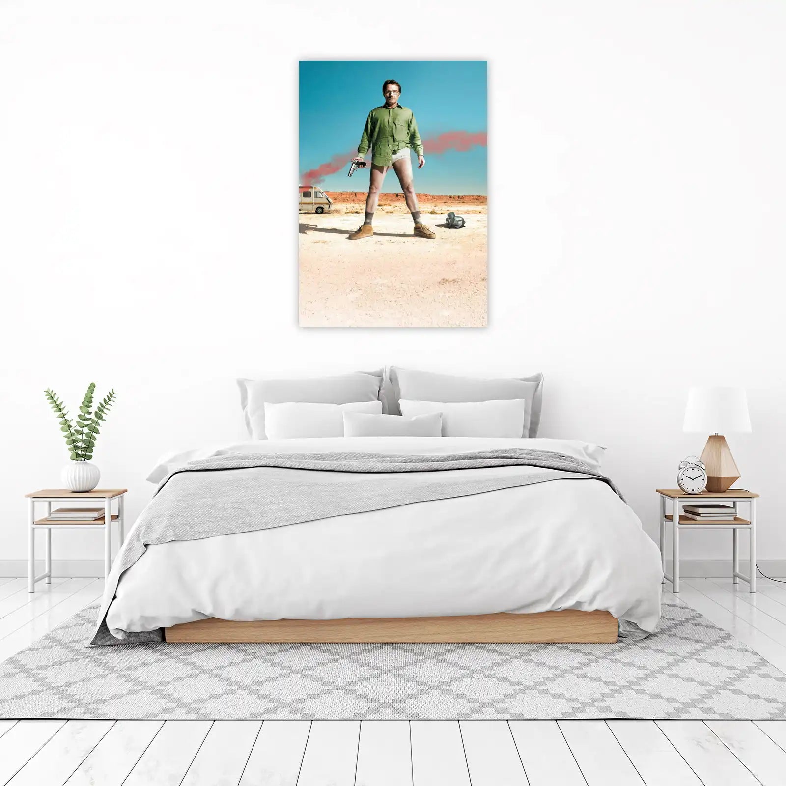 Iconic Heisenberg Desert Scene Wall Art