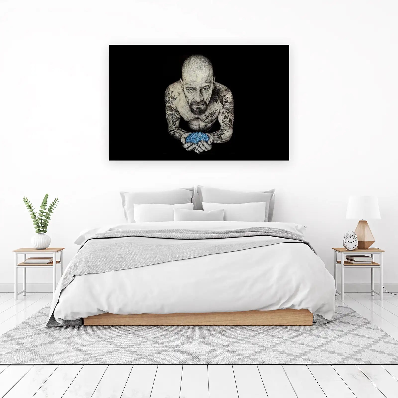 Heisenberg "I Am The One Who Knocks" Wall Art