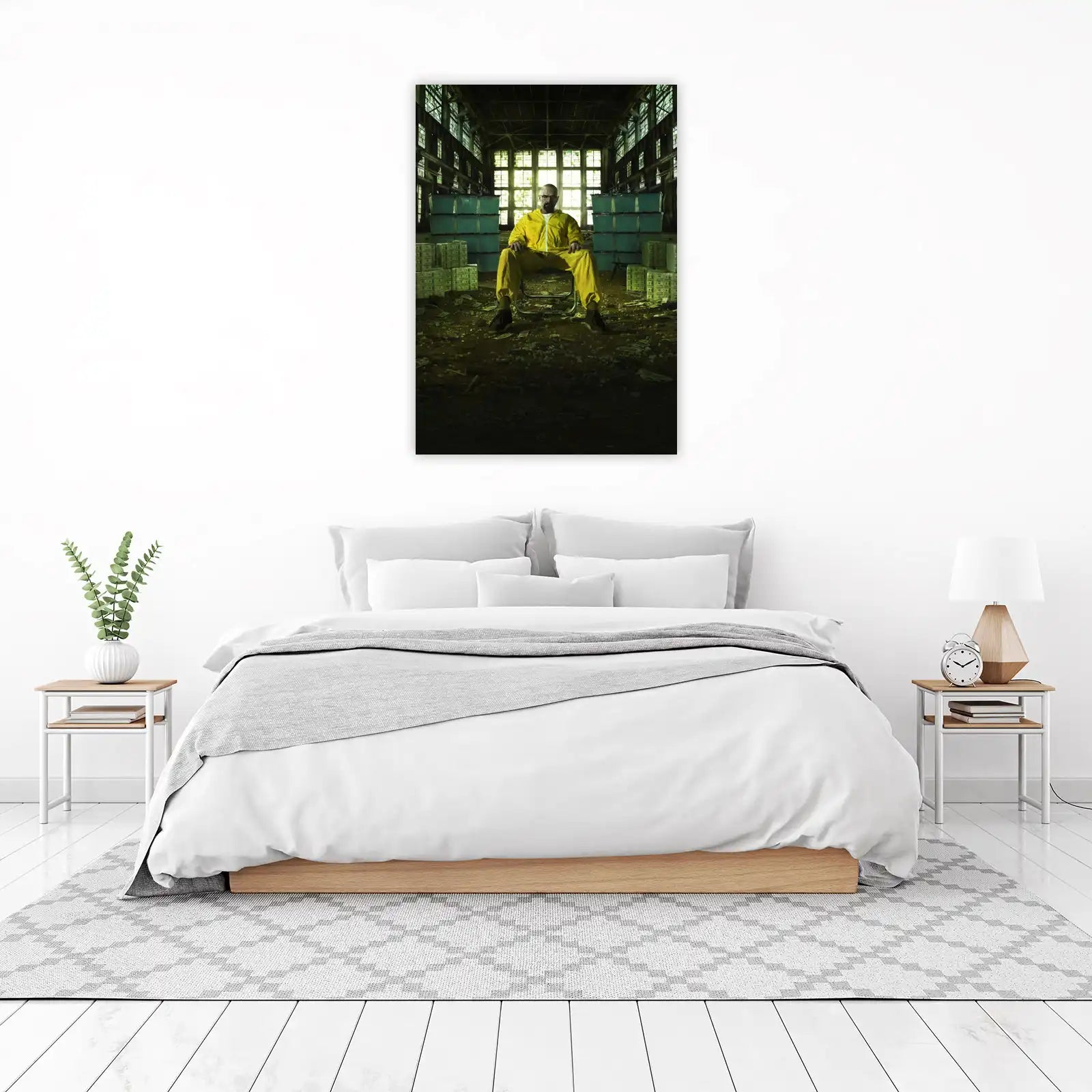 Iconic Yellow Suit Money Heap Wall Art