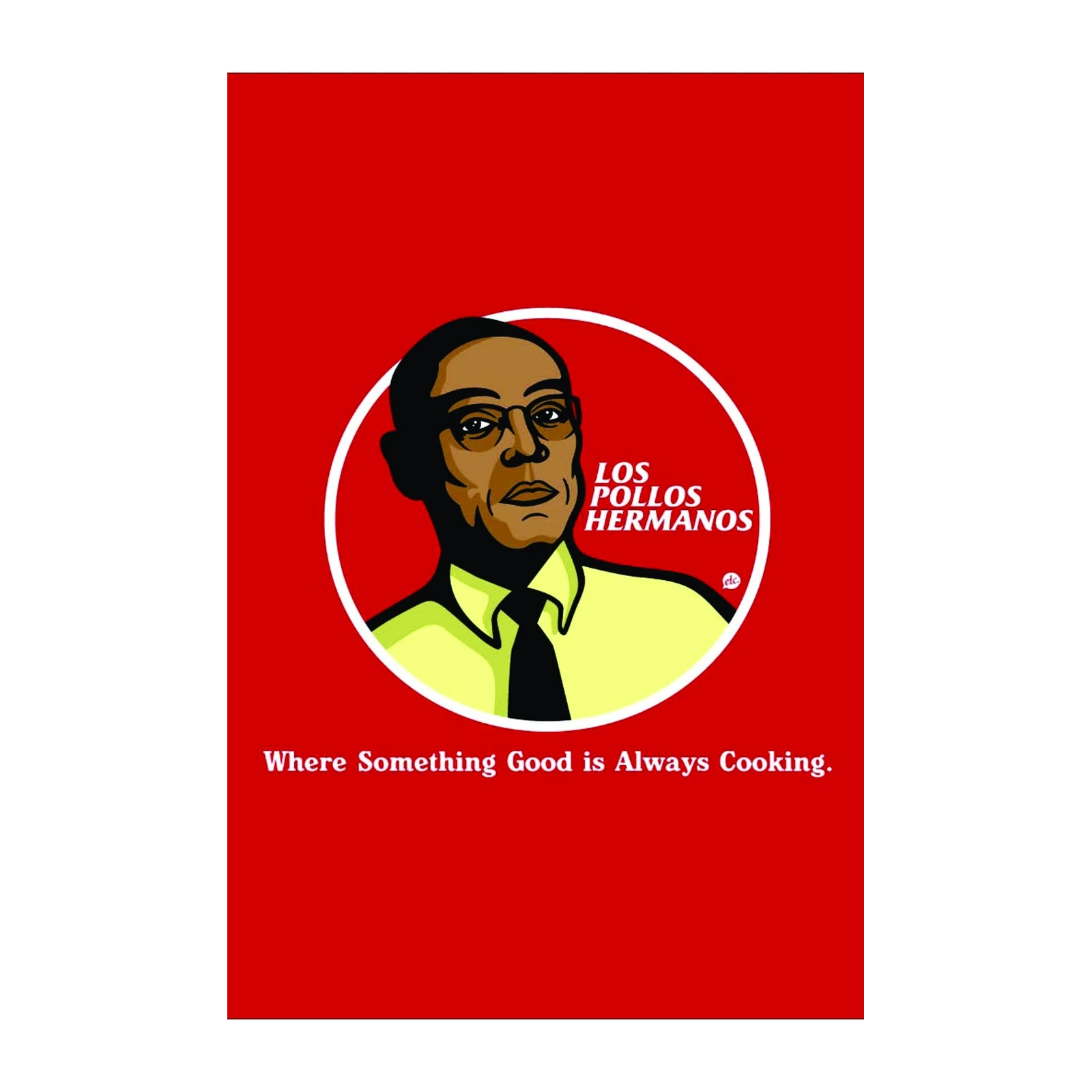 Gus Fring Los Pollos Hermanos Wall Art