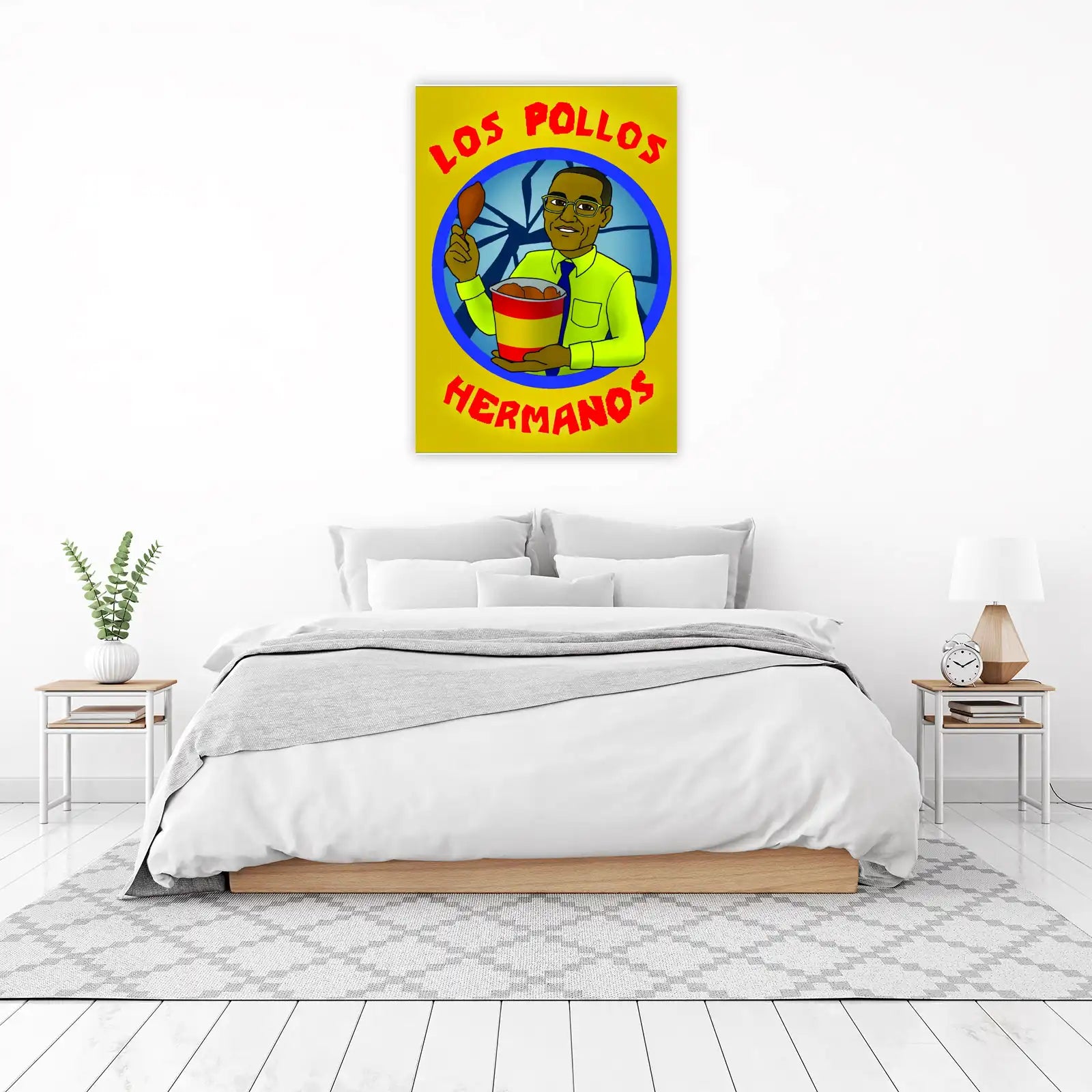 Los Pollos Hermanos Chicken Bucket Wall Art