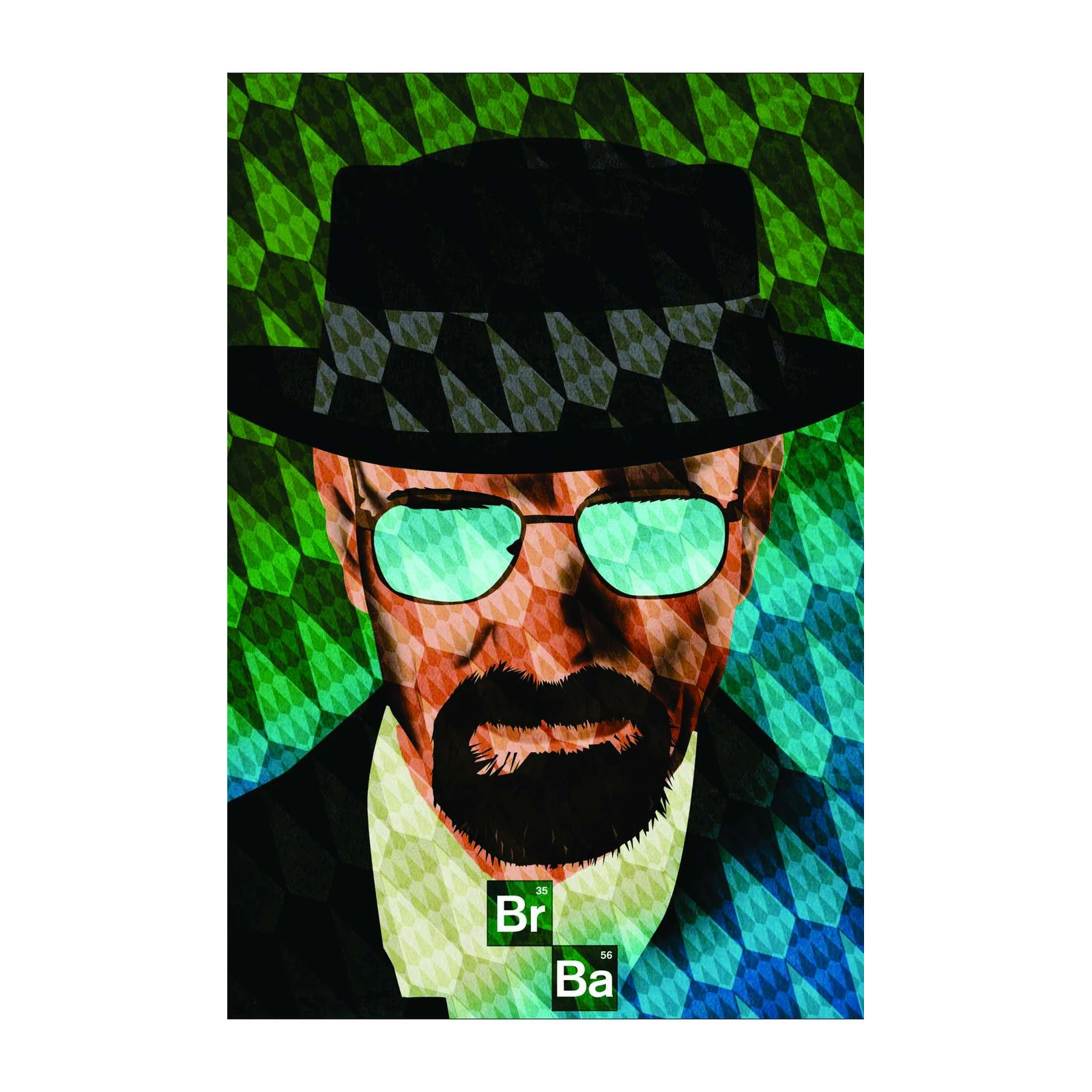Iconic Walter White Heisenberg Wall Art