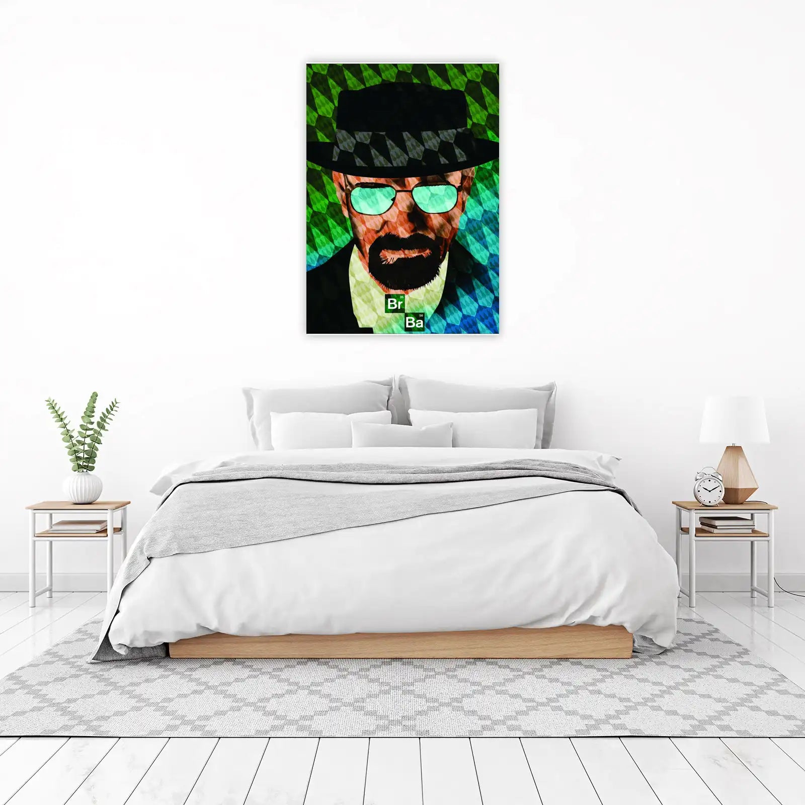Iconic Walter White Heisenberg Wall Art