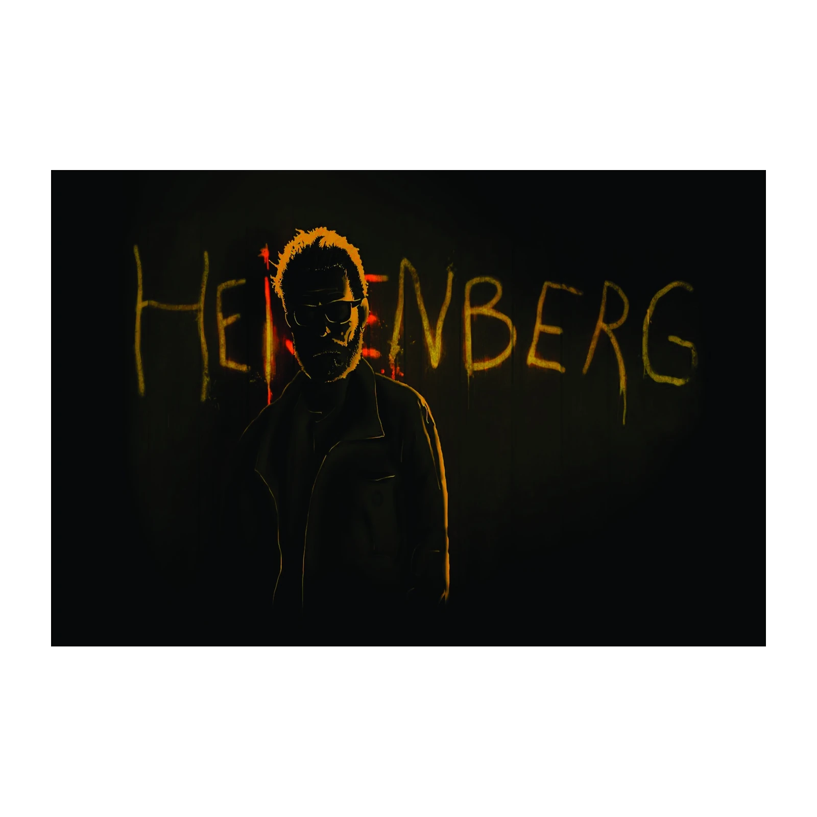 Heisenberg Bold Minimalist Wall Art