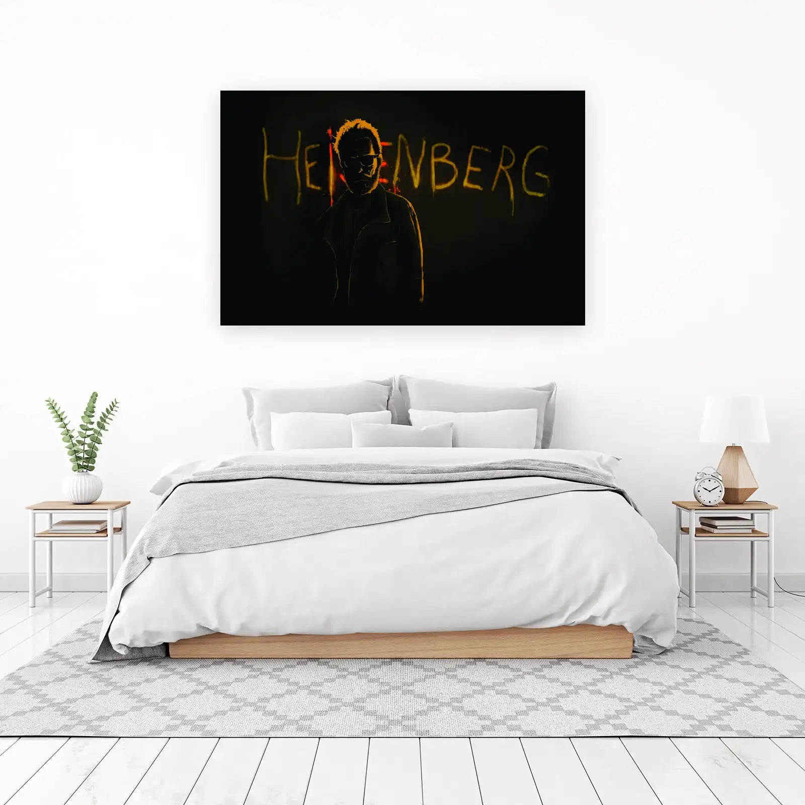 Heisenberg Bold Minimalist Wall Art