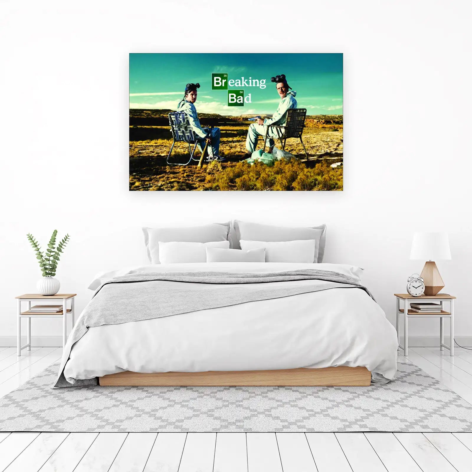 Iconic Breaking Bad Desert Scene Wall Art