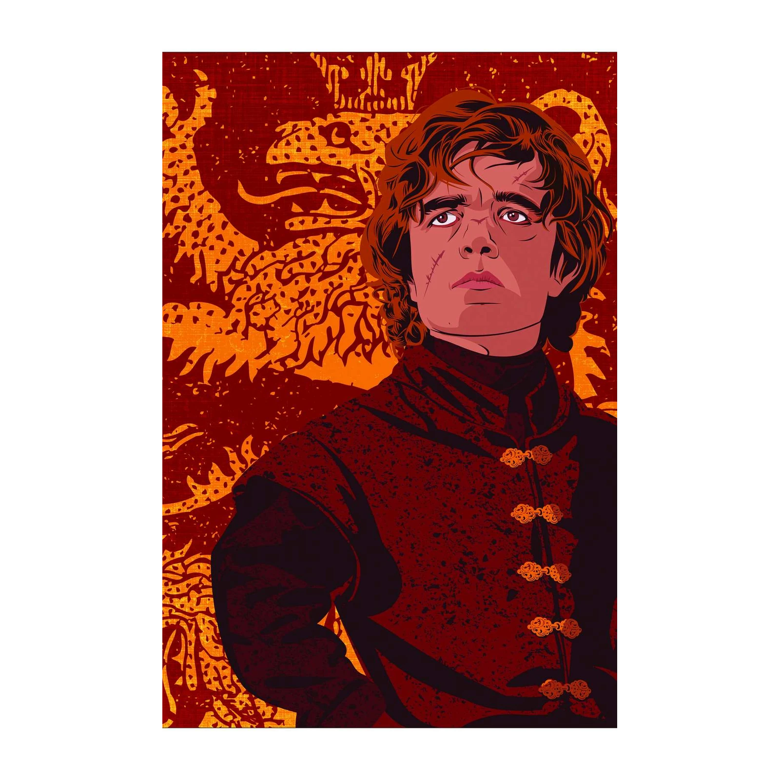 Tyrion Lannister Dragon King Wall Art