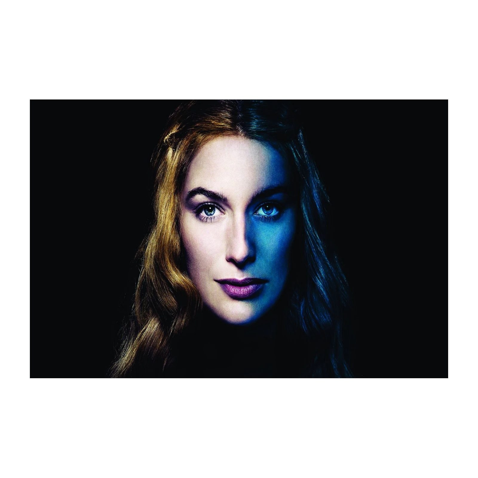 Mysterious Woman Portrait Wall Art