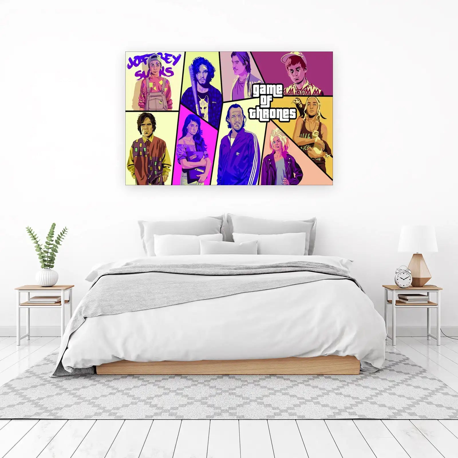 Game of Thrones x GTA Style Wall Art