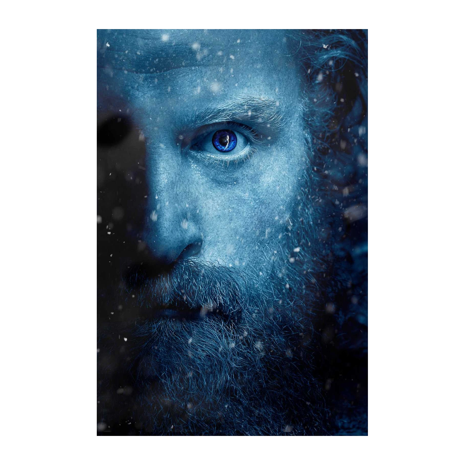 Mystic Blue Eyed Man Wall Art