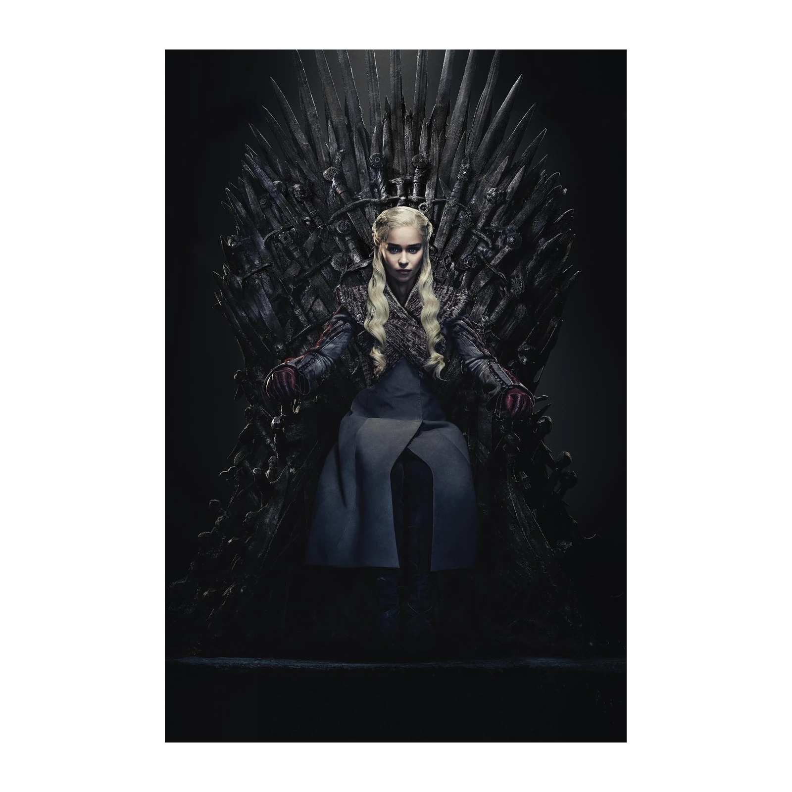 Daenerys Targaryen Iron Throne Wall Art