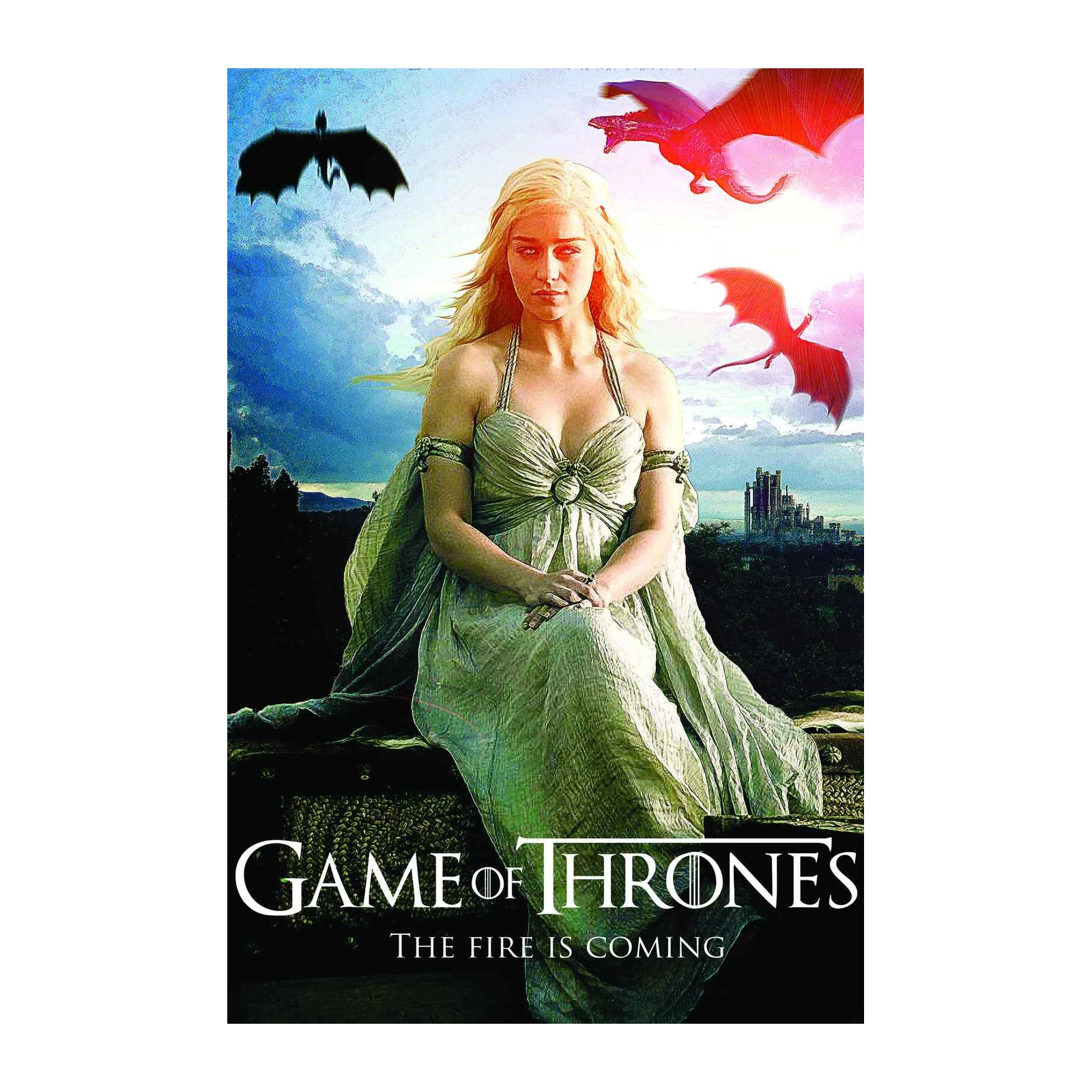 Daenerys Targaryen Dragon Queen Wall Art