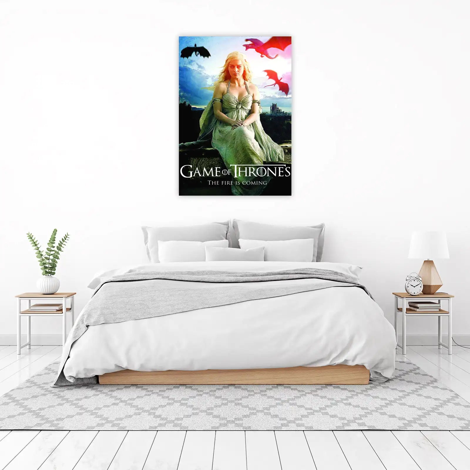 Daenerys Targaryen Dragon Queen Wall Art