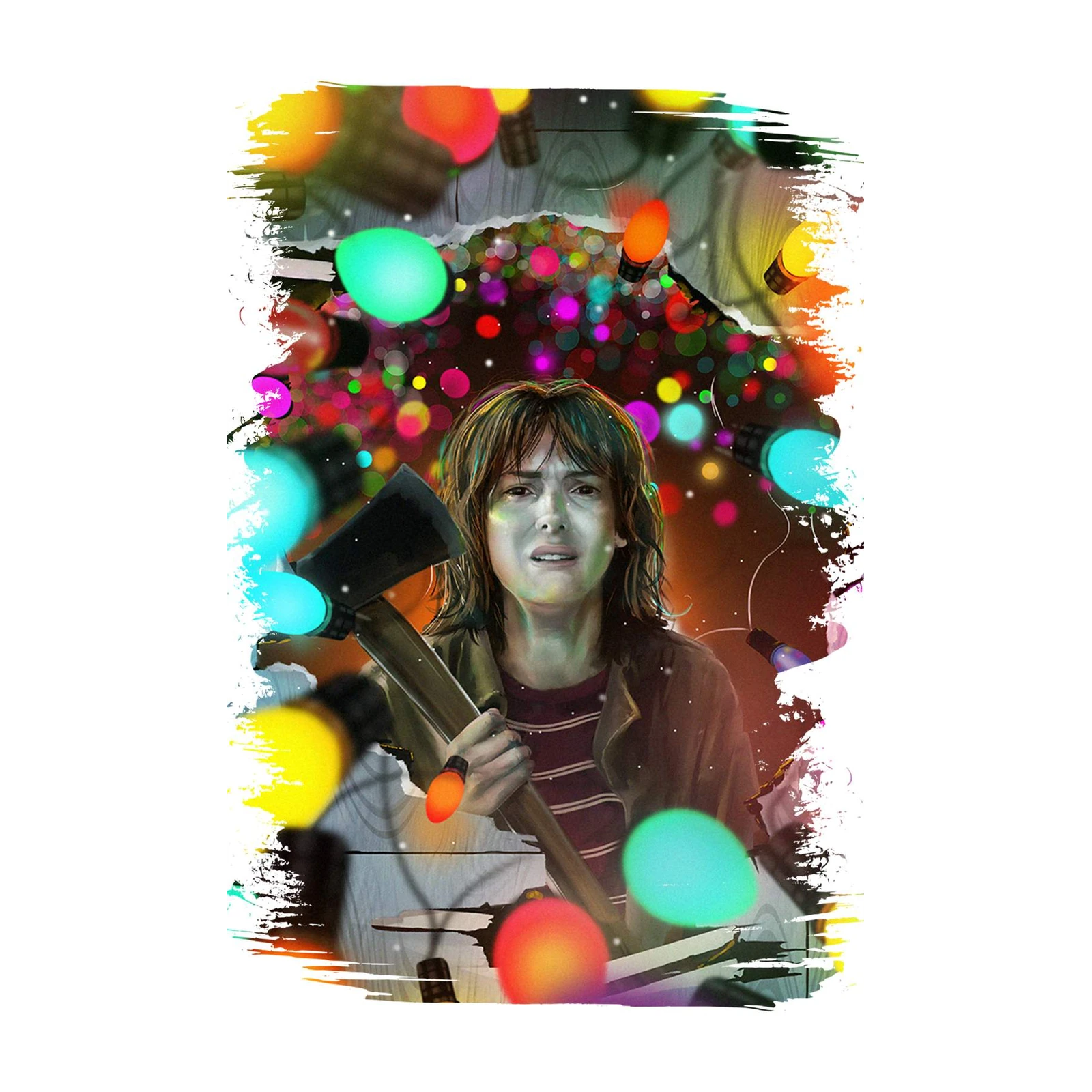 Joyce Byers Stranger Things Wall Art