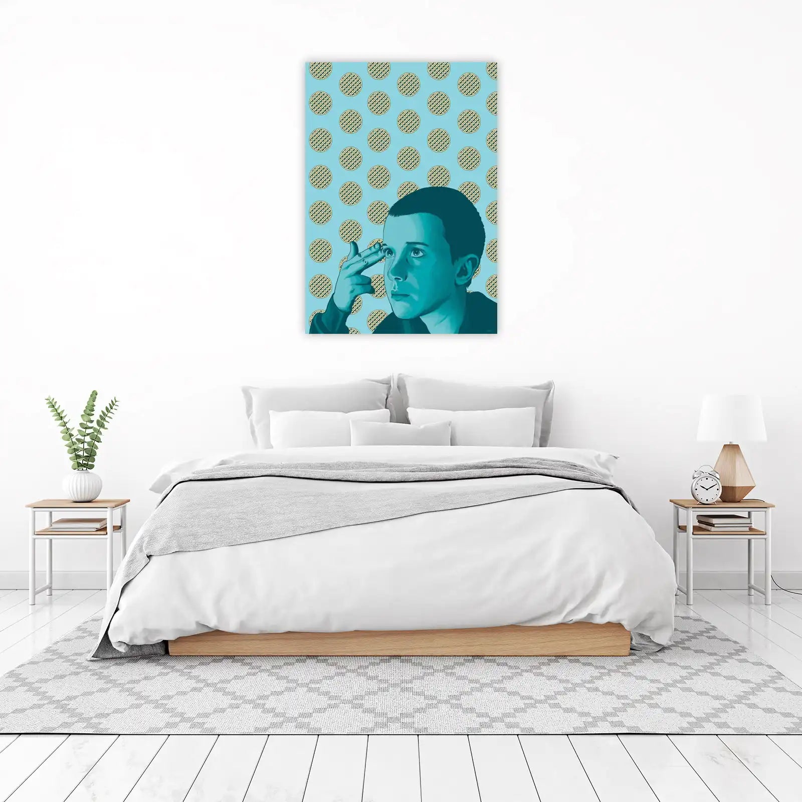 Eleven Waffle Power Wall Art