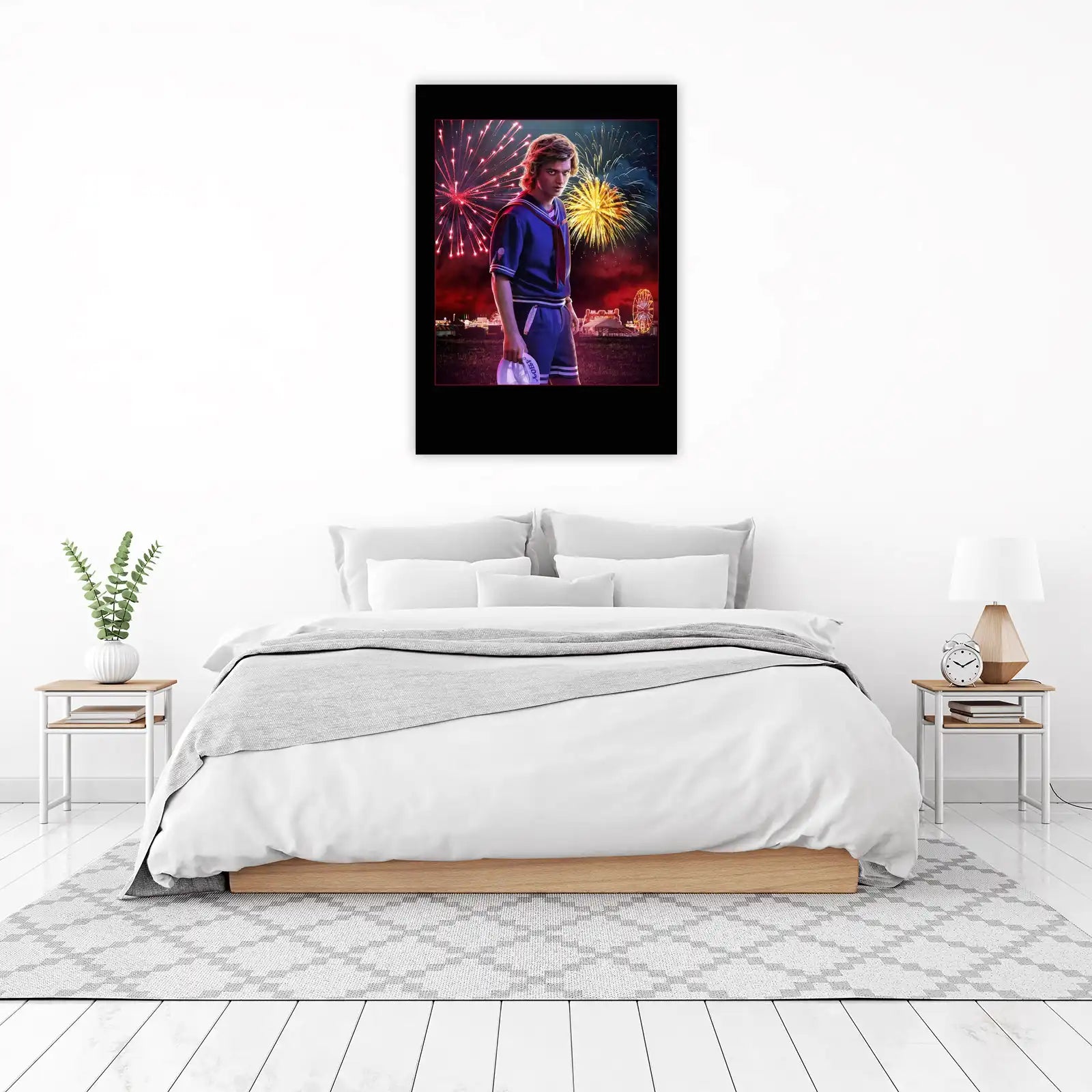 Retro Steve Harrington 'Ahoy' Wall Art