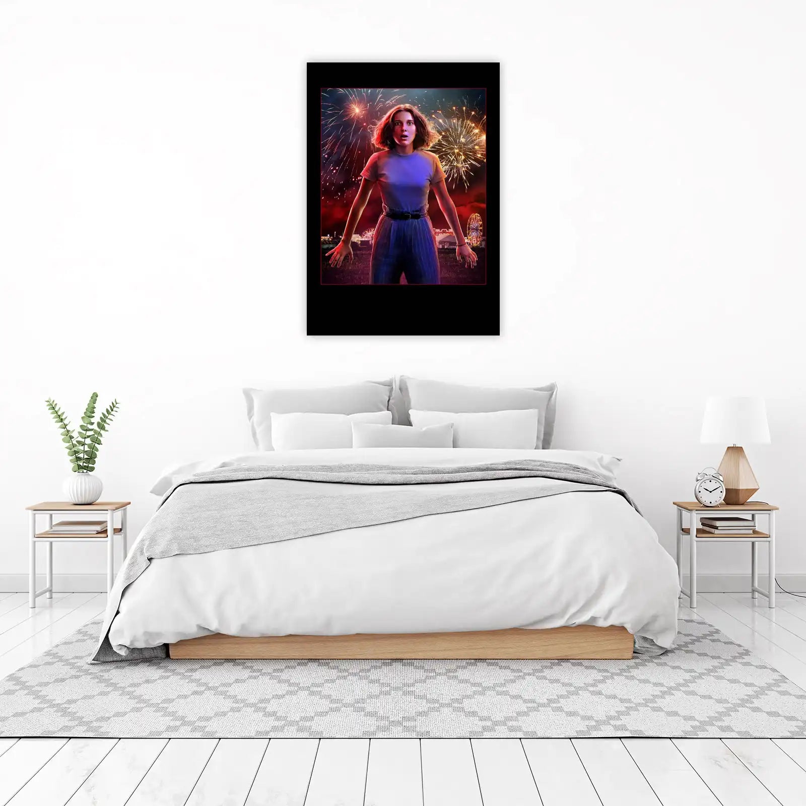 Stranger Eleven Fireworks Wall Art