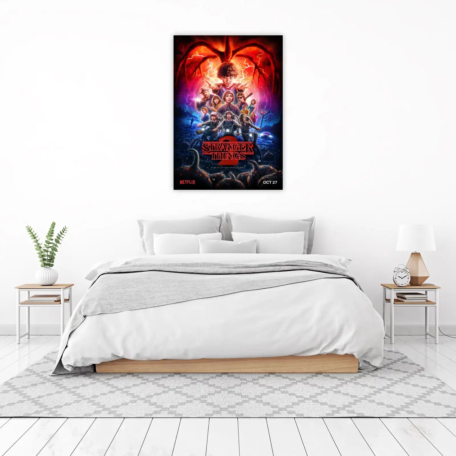 Stranger Things 2 Movie Poster Wall Art