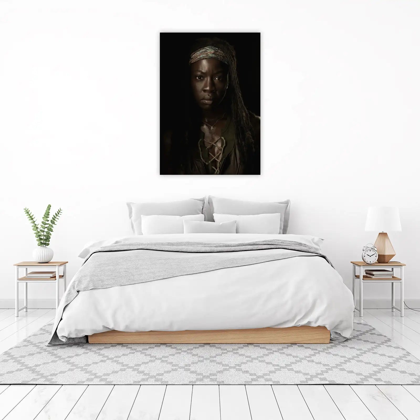 Warrior Woman Portrait Wall Art