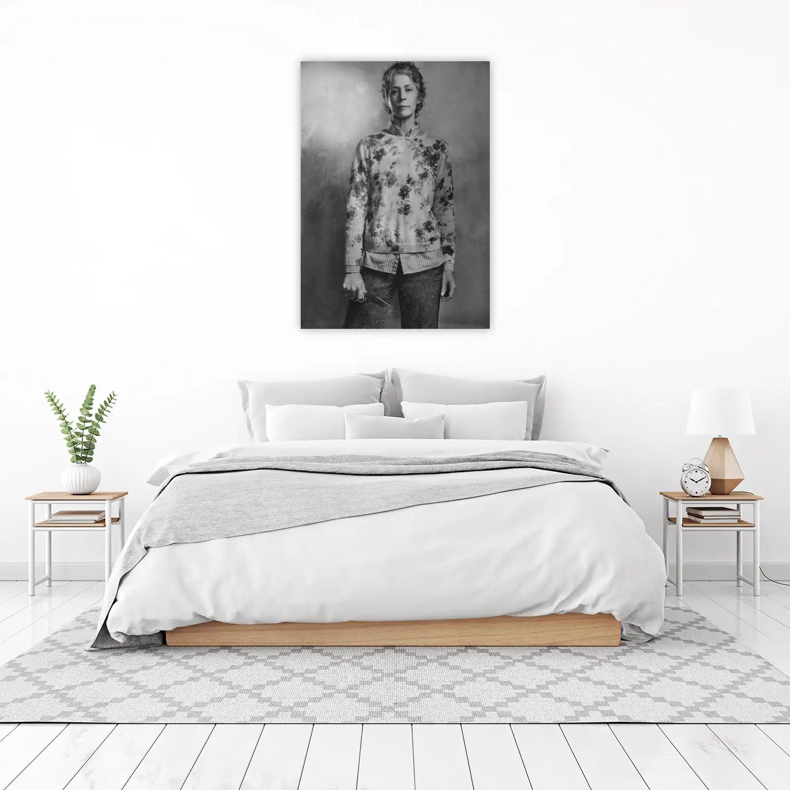 Resilient Survivor Floral Sweater Wall Art