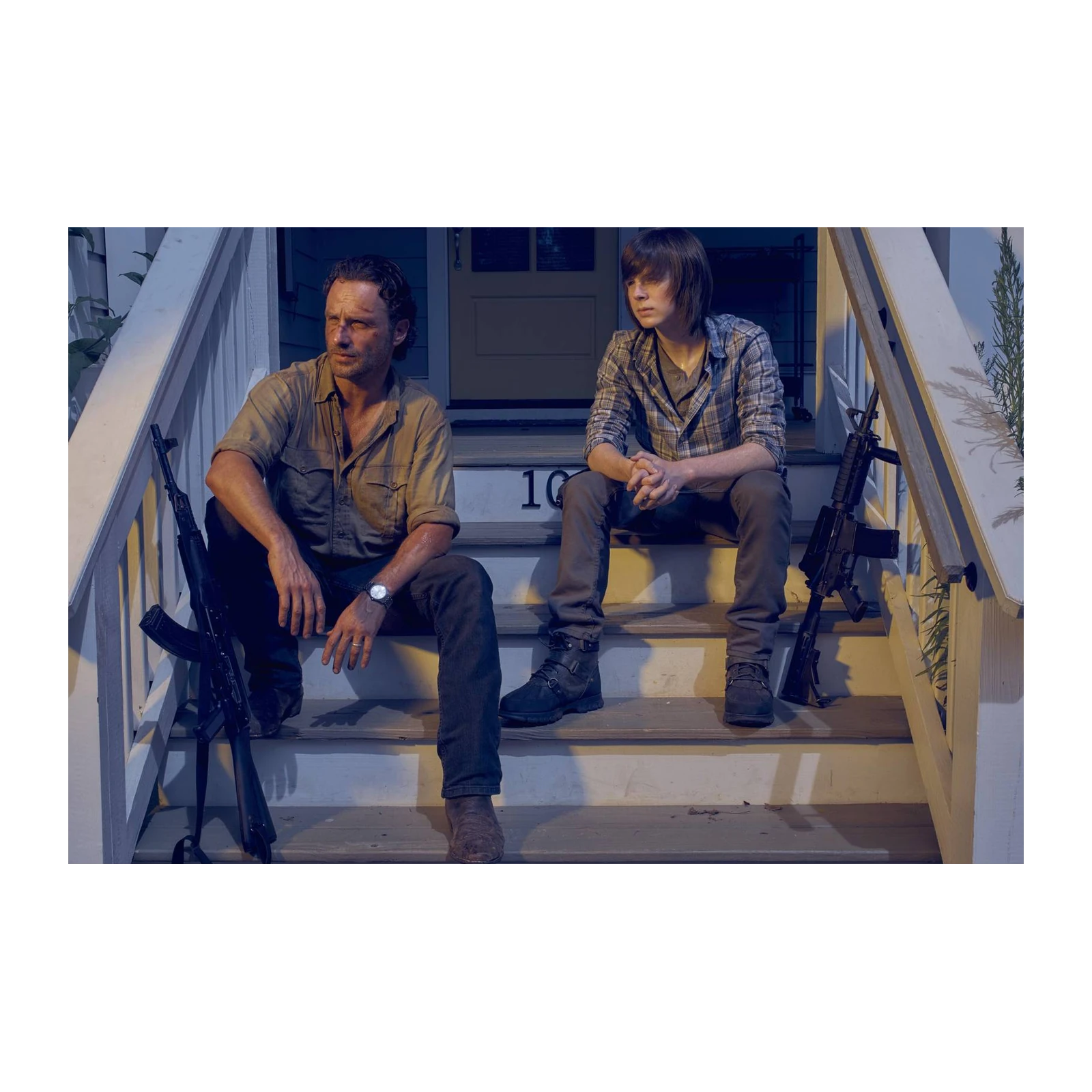 Iconic Duo Survival Scene Wall Art
