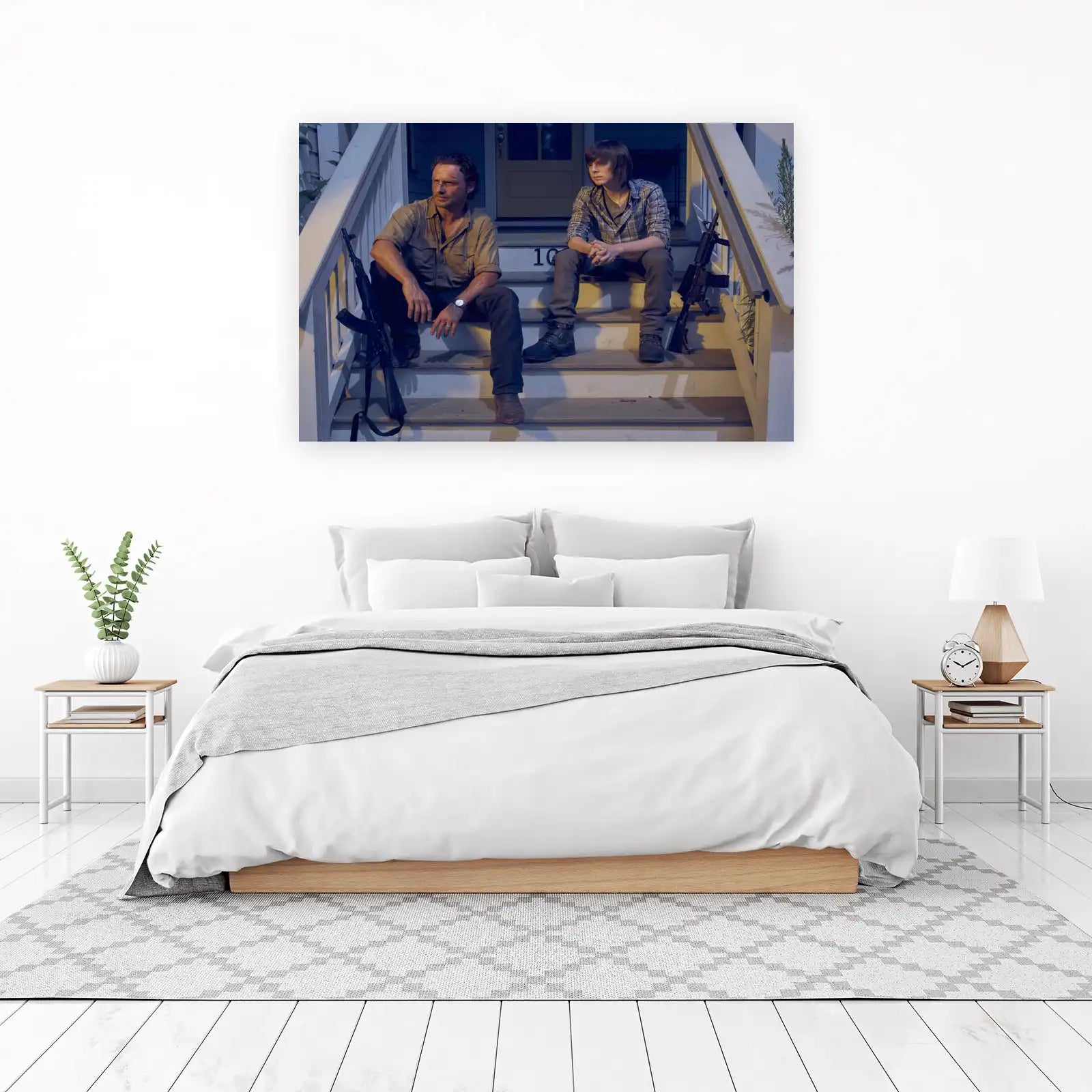 Iconic Duo Survival Scene Wall Art