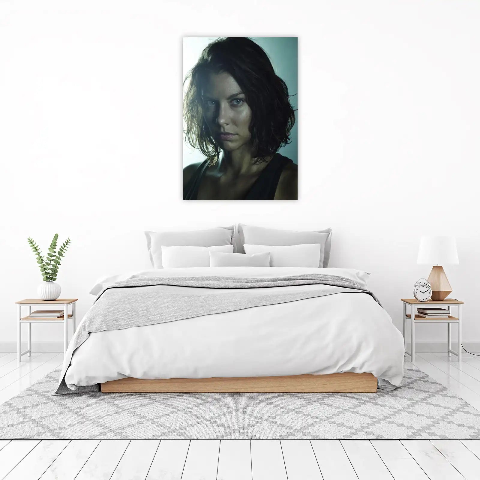 Intense Gaze Portrait Wall Art