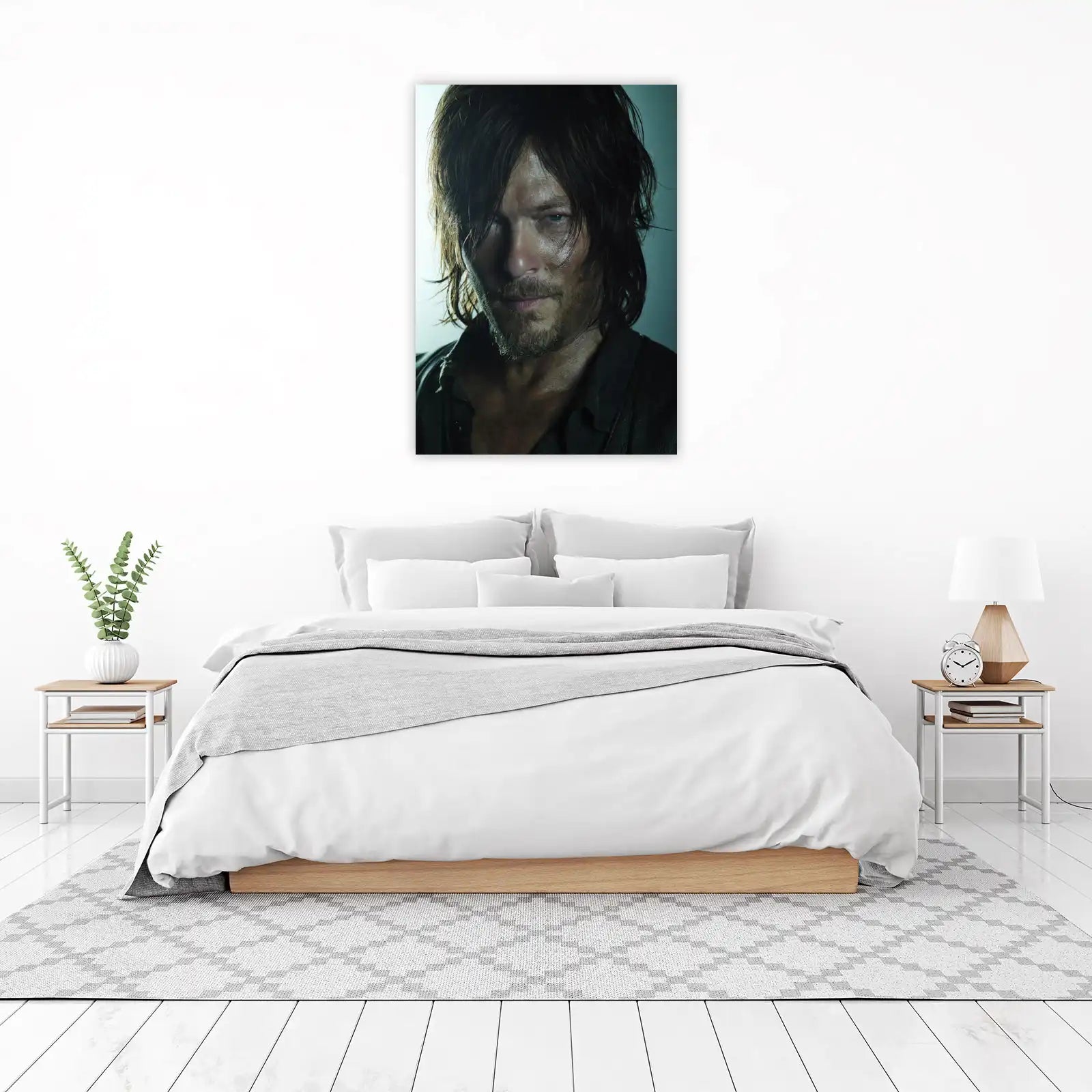 Intense Daryl Dixon Wall Art