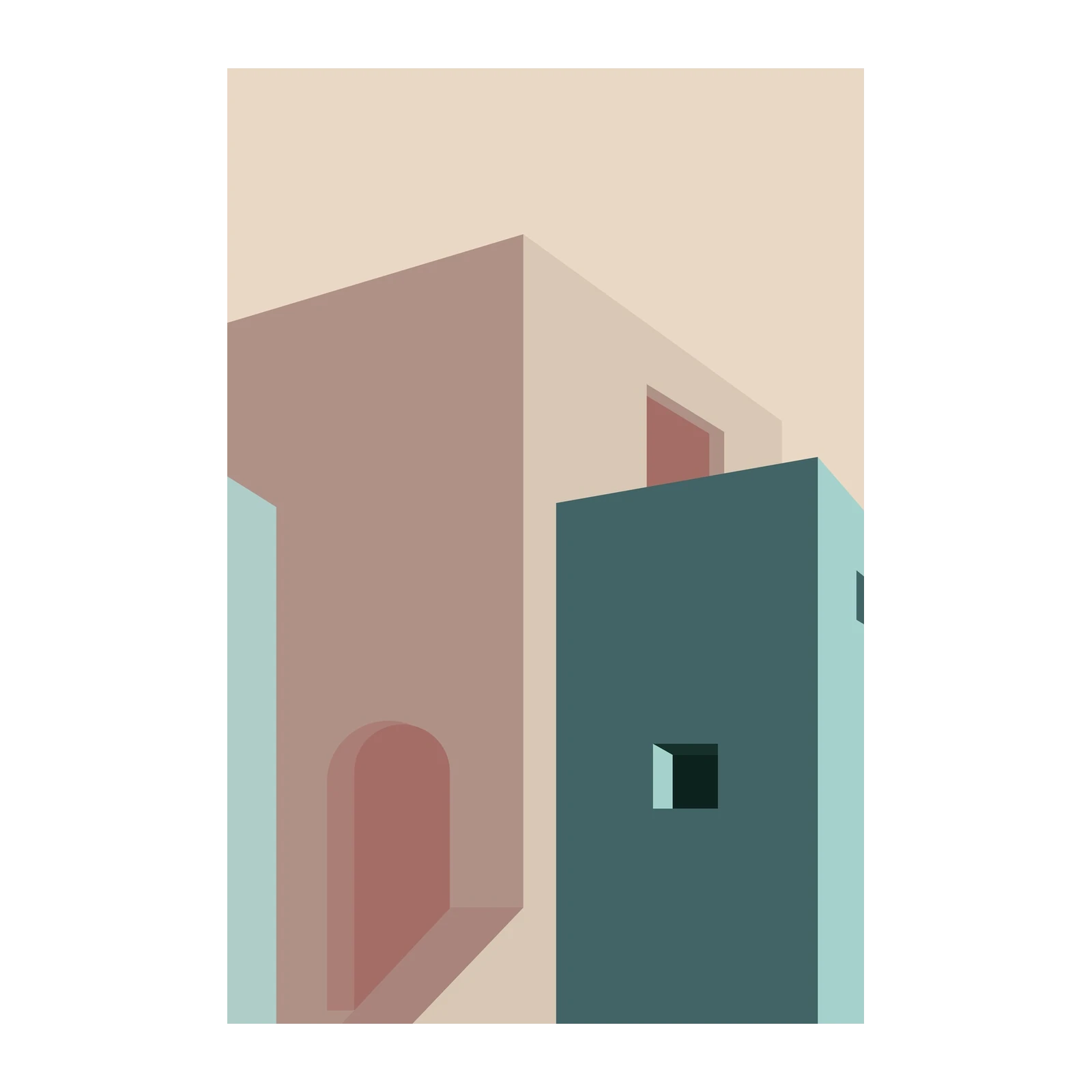 Modern Architectural Dream Wall Art