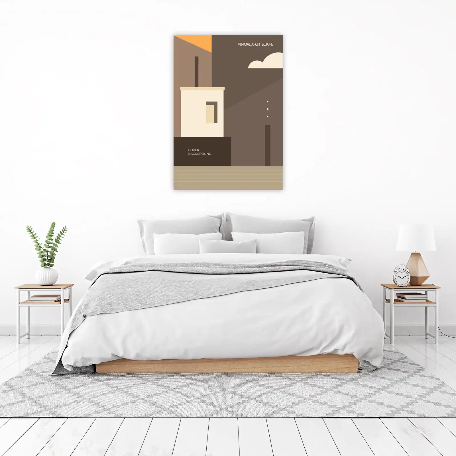 Minimalist Architecture Wall Art for Modern Homes