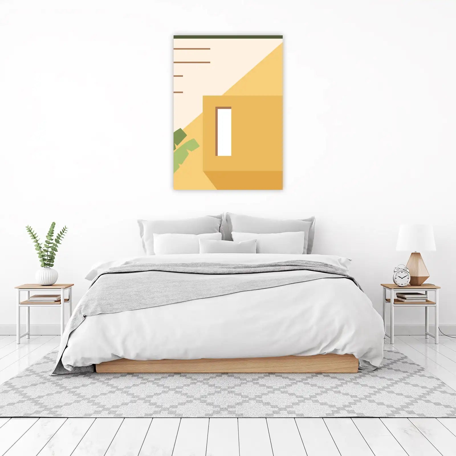 Abstract Sunshine & Nature Wall Art