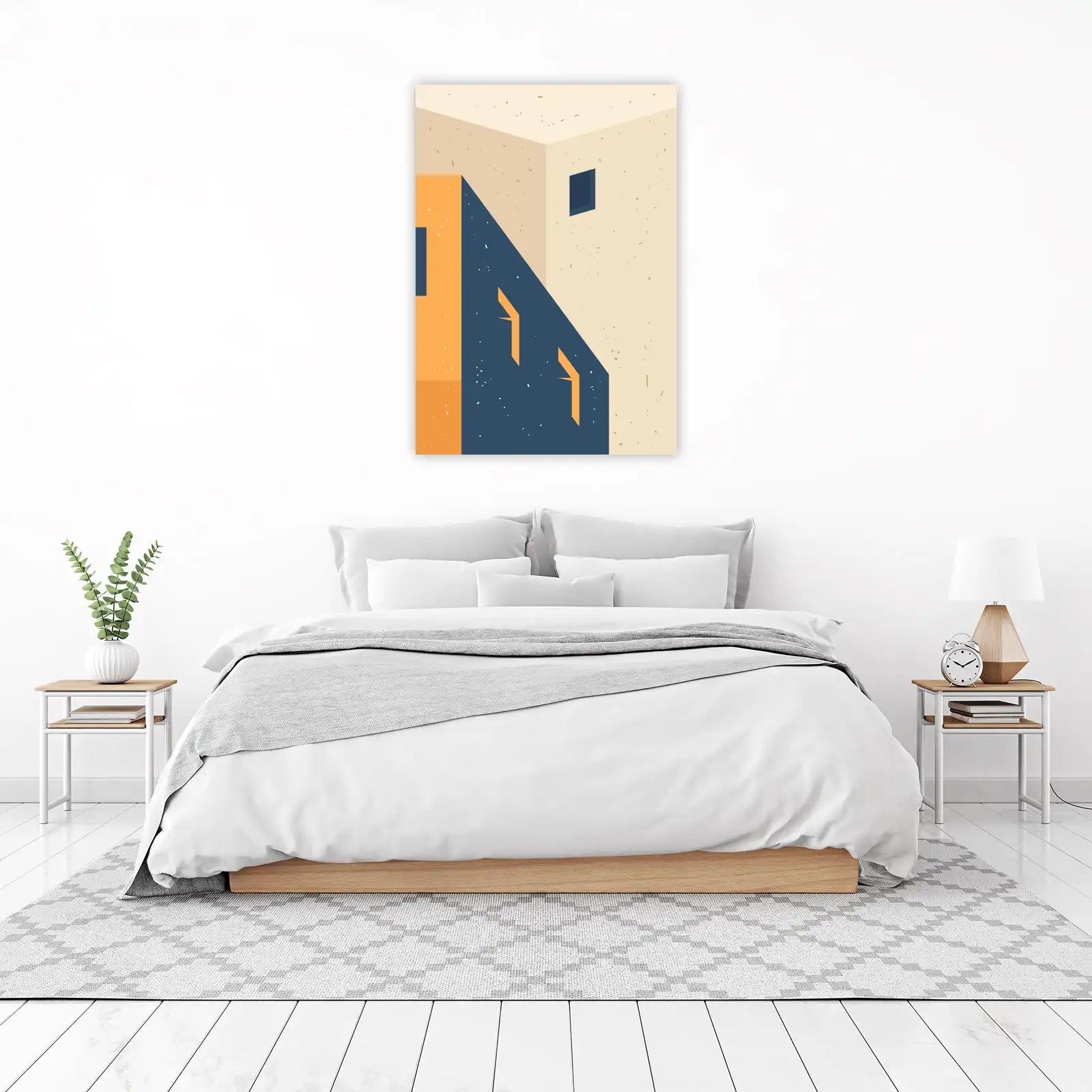 Modern Geometric Abstract Wall Art