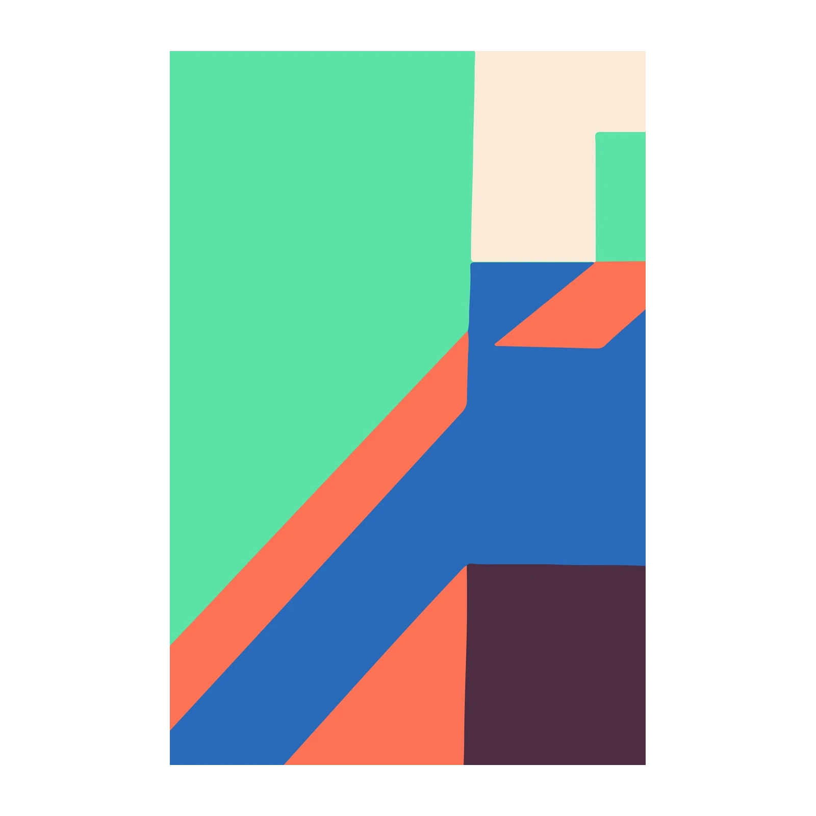 Geometric Harmony Abstract Wall Art