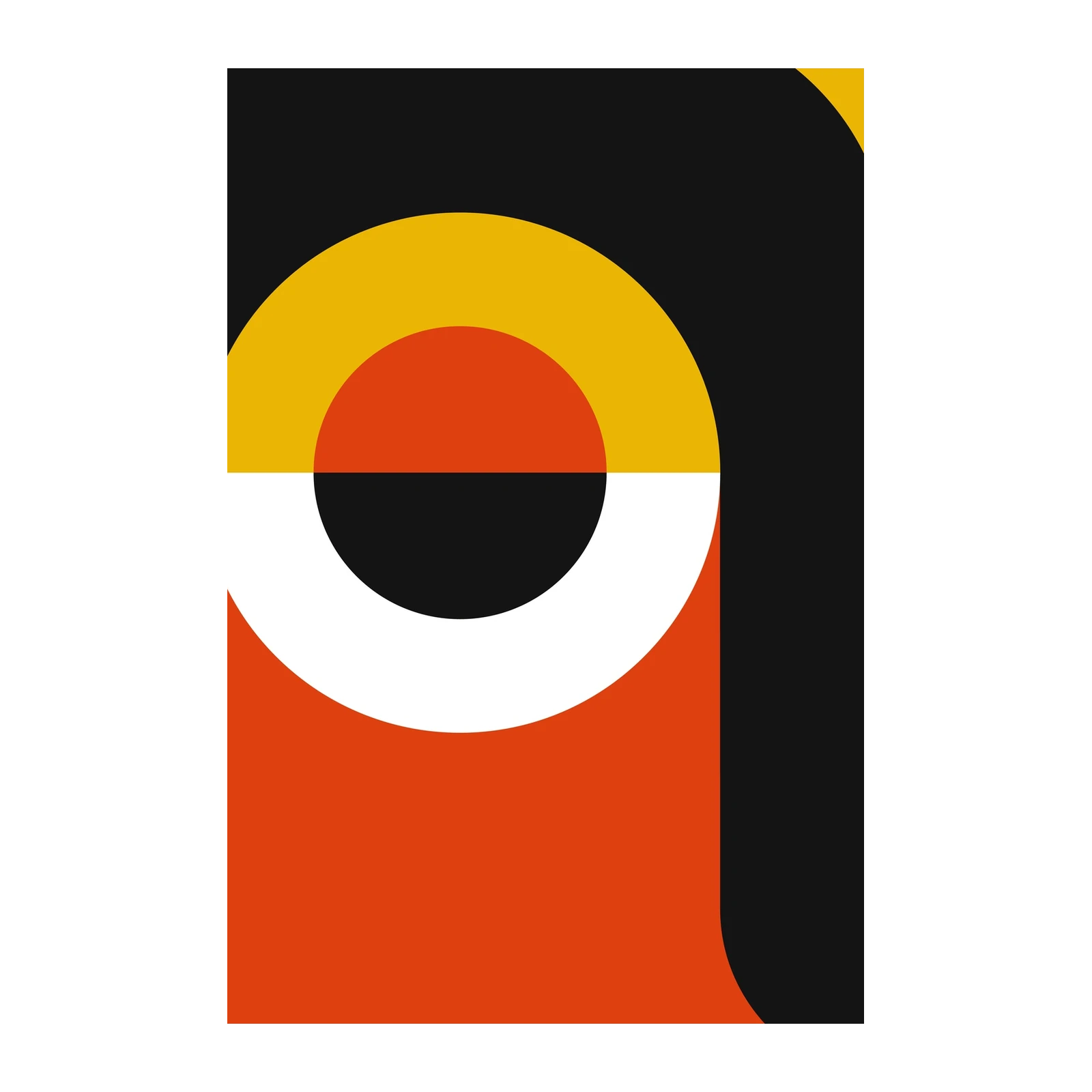 Bold Geometric Abstract Art Wall Art