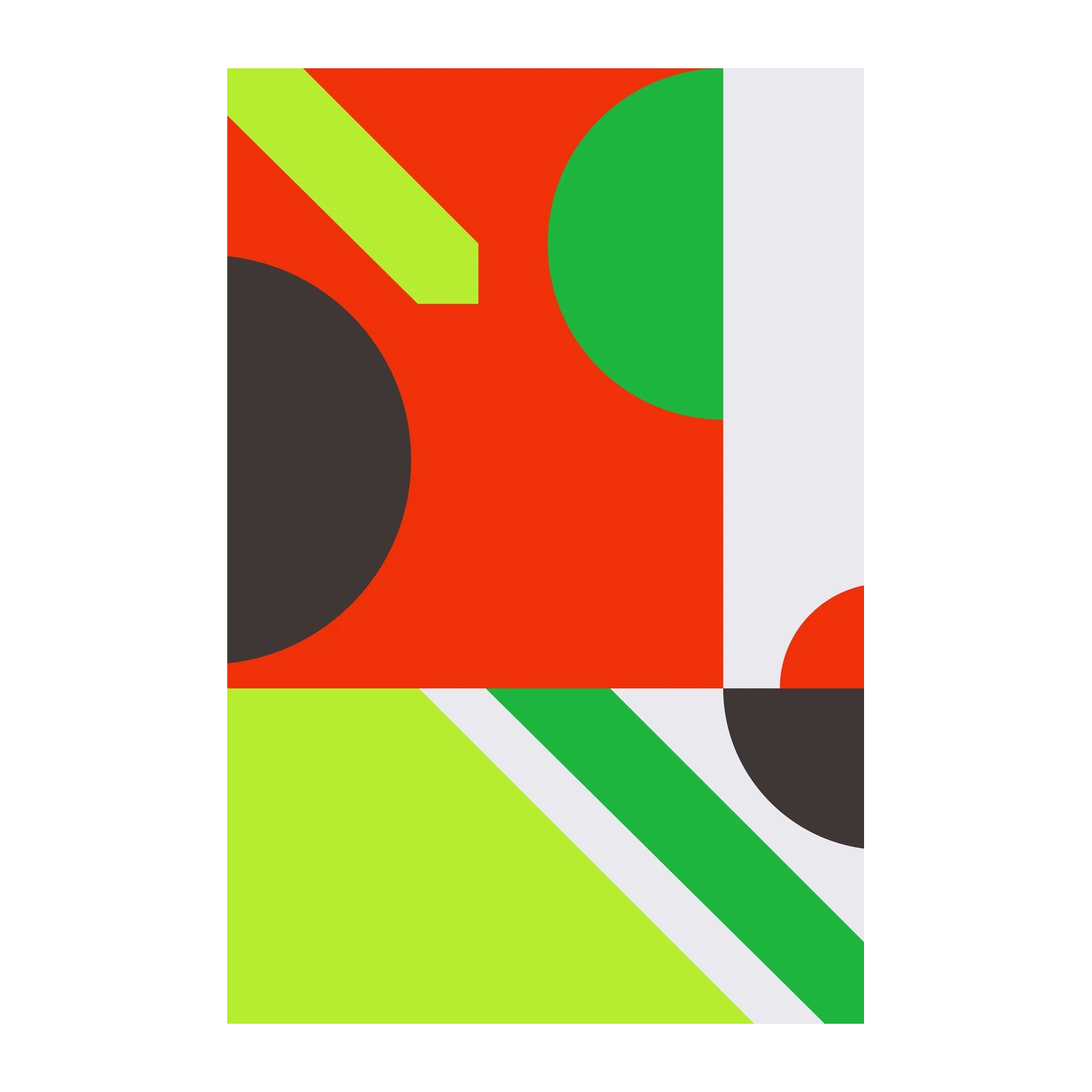 Vibrant Geometric Abstract Wall Art