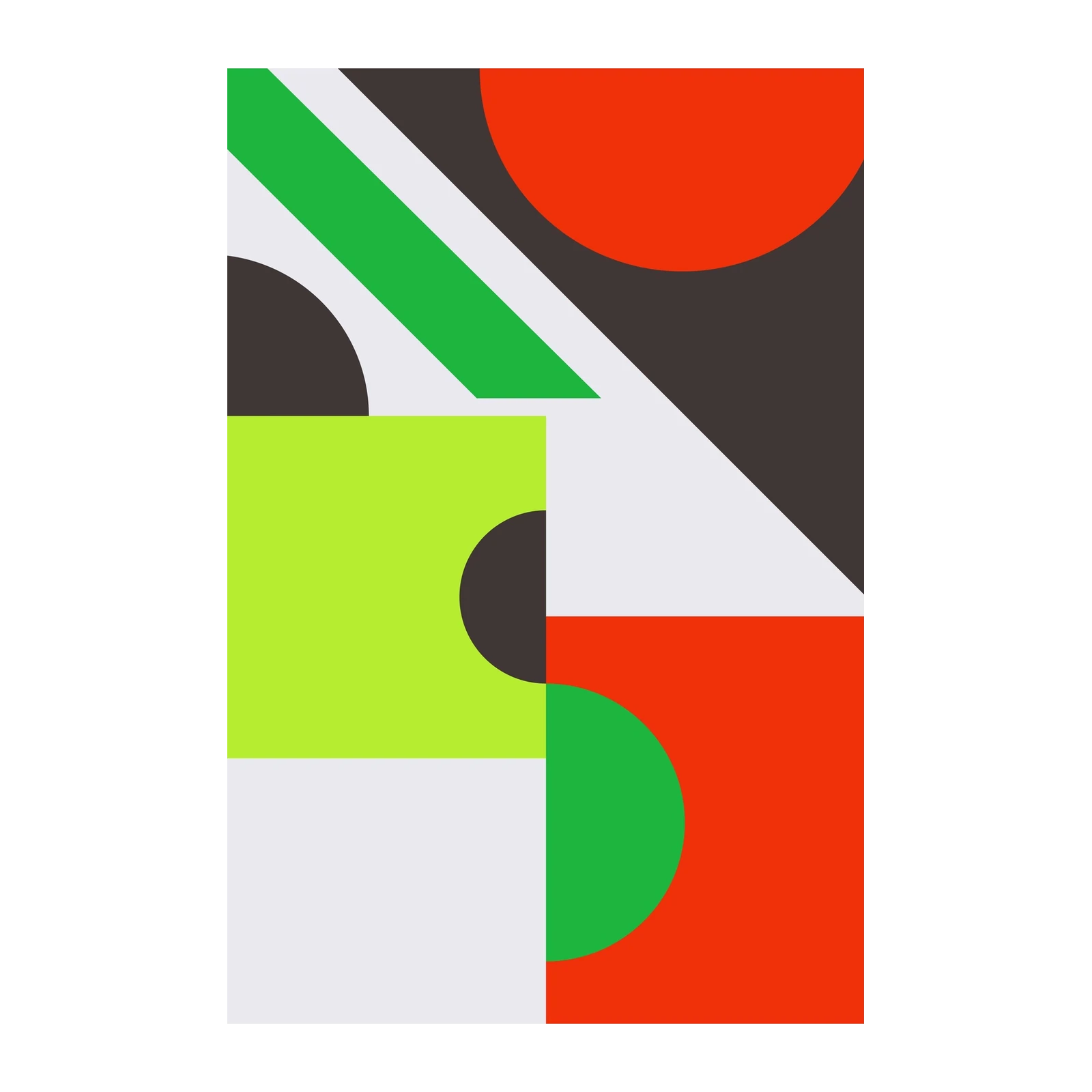 Vibrant Geometric Mid-Century Modern Wall Art