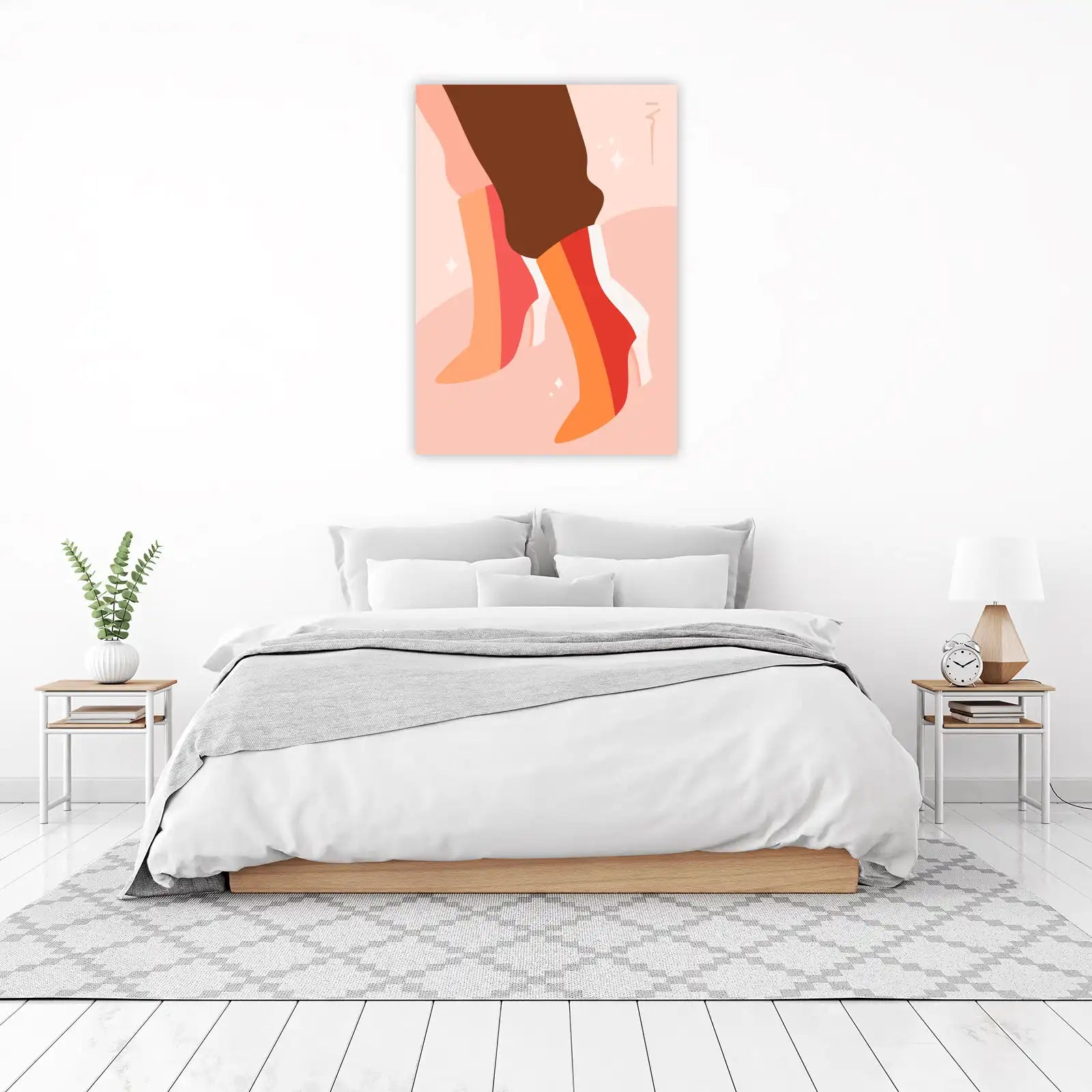 Abstract Boots & Fashion Wall Art