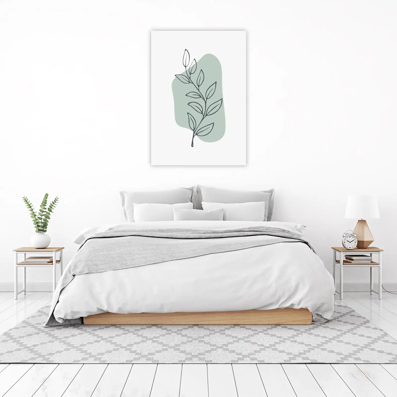 Minimalist Botanical Branch Wall Art