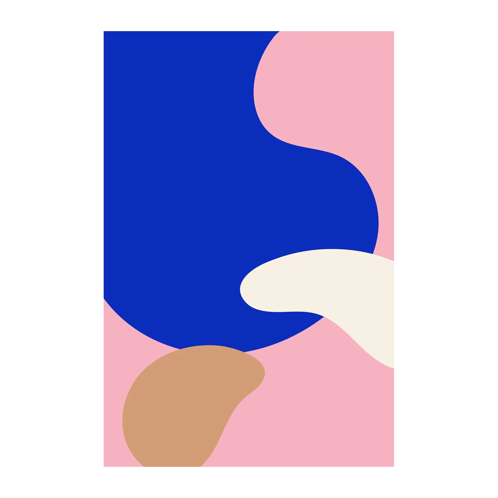 Abstract Wave Mid-Century Modern Wall Art