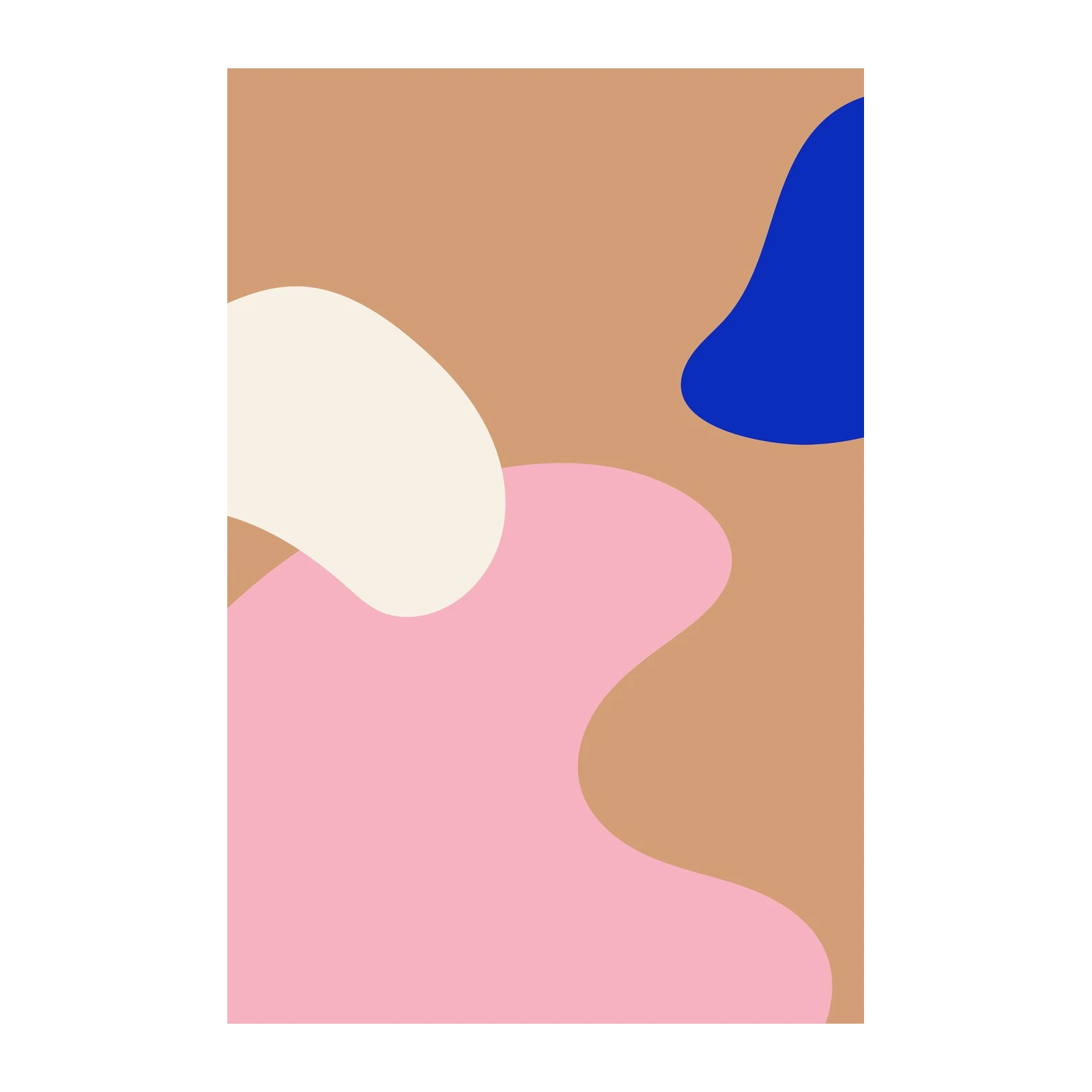 Abstract Organic Shapes Wall Art