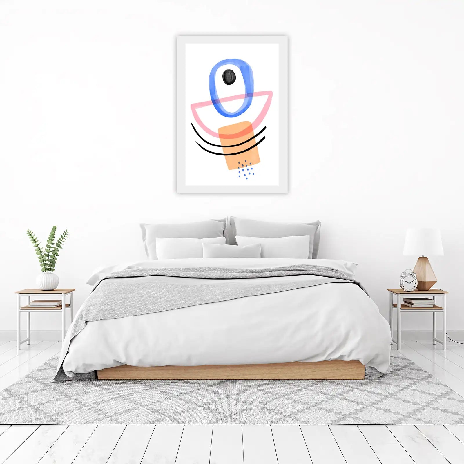 Abstract Shapes Modern Art Wall Art
