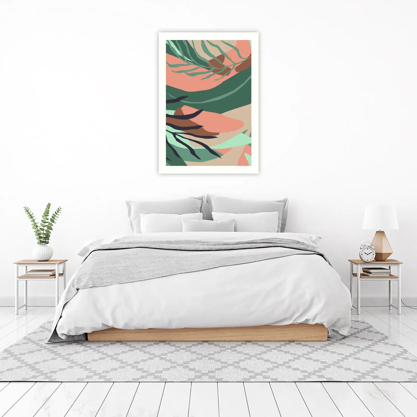 Bohemian Abstract Botanical Wall Art