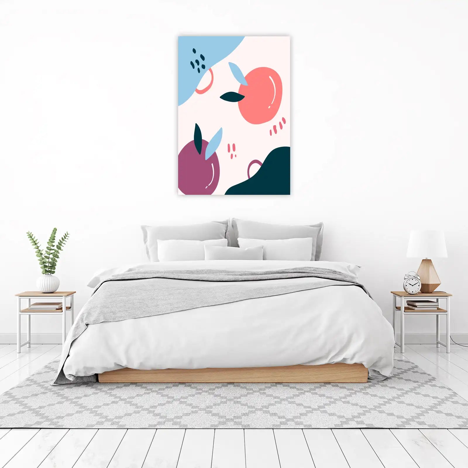 Abstract Fruit Boho Modern Wall Art Wall Art