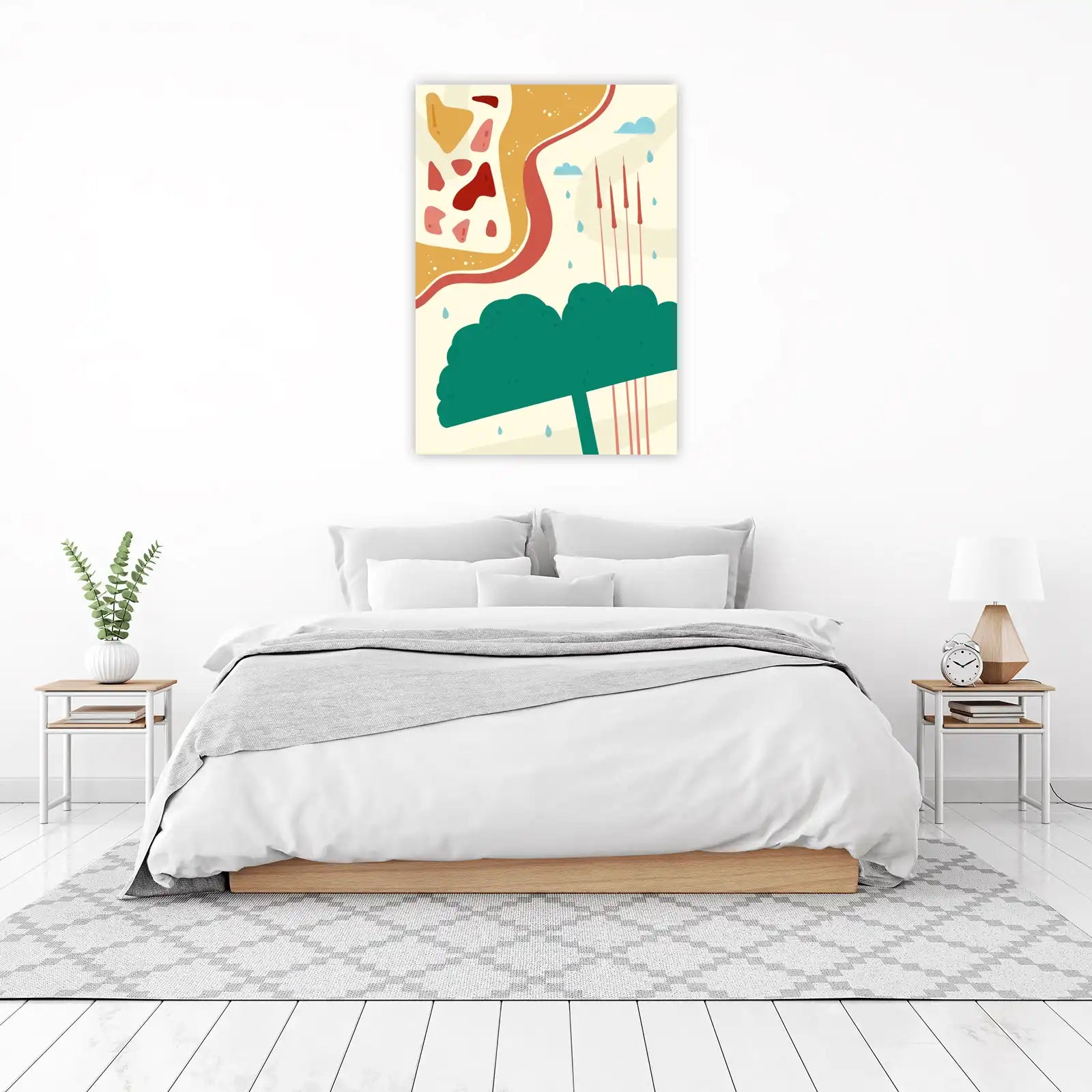 Abstract Nature Landscape Wall Art